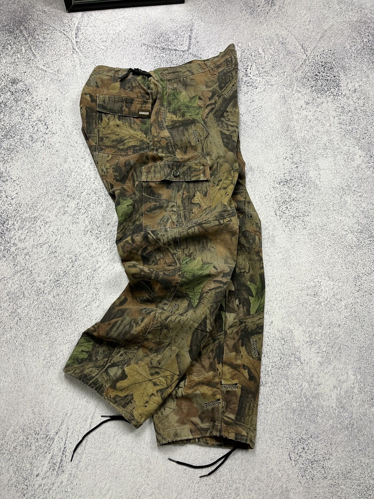 Realtree Vintage 90's Real Tree Cargo Baggy Pants Mossy Oak Hype Rare Size US 44 / EU 60 - 12 Thumbnail