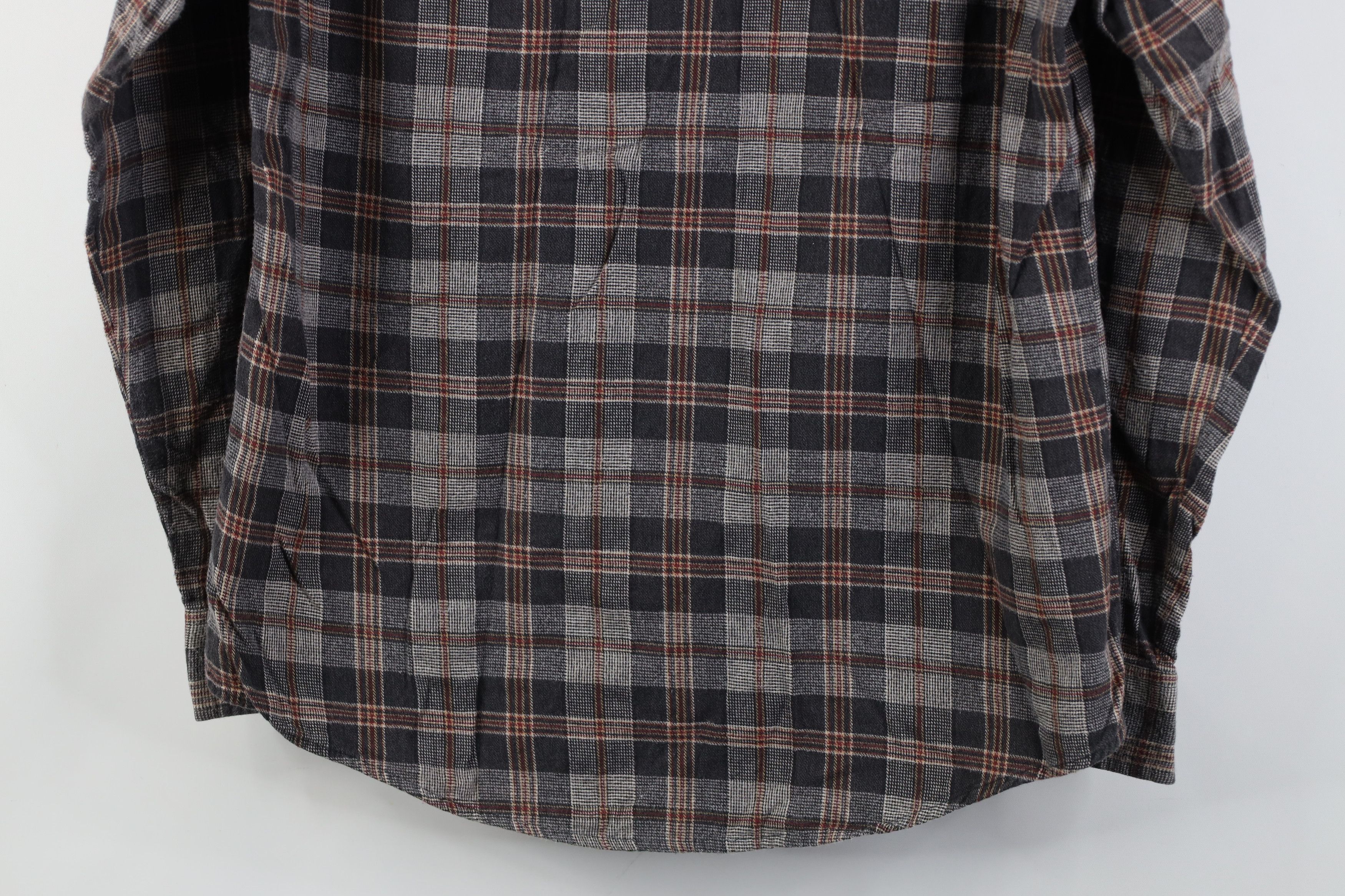 Vintage Vintage 90s Streetwear Collared Button Down Shirt Plaid Size US L / EU 52-54 / 3 - 11 Thumbnail