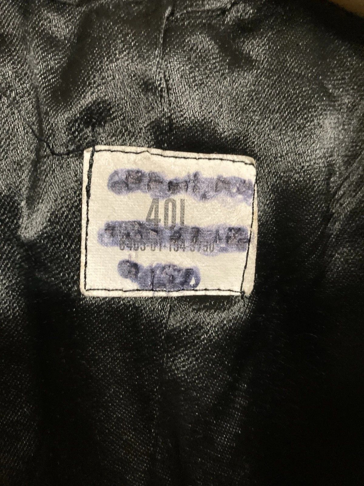 Other VTG US Navy Kersey Peacoat Metal Buttons Black Wool Sz 40L Size US M / EU 48-50 / 2 - 5 Thumbnail