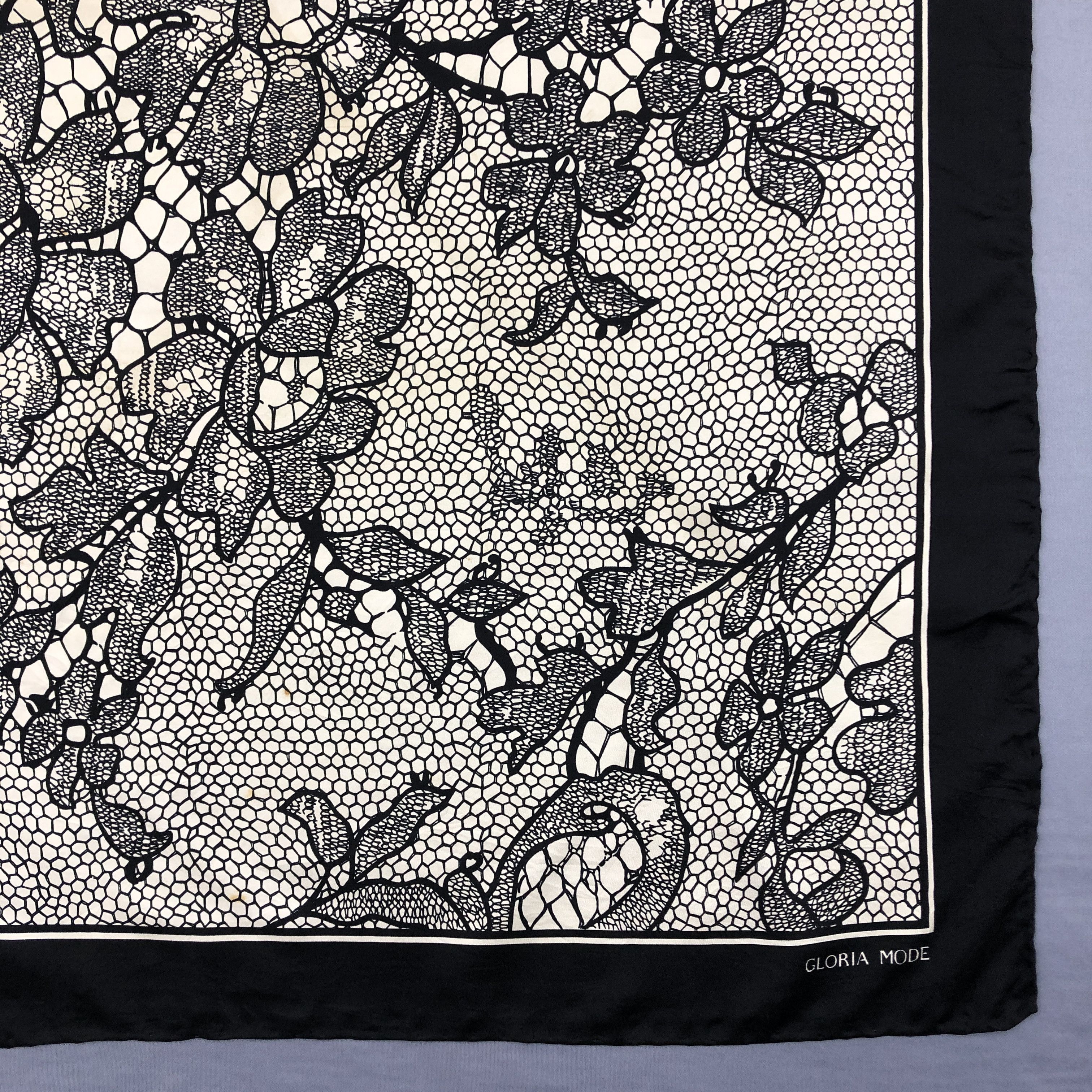 Other × Vintage Vintage Gloria Mode SILK Scarf Twill Stole Wraps Scarves Size ONE SIZE - 7 Thumbnail