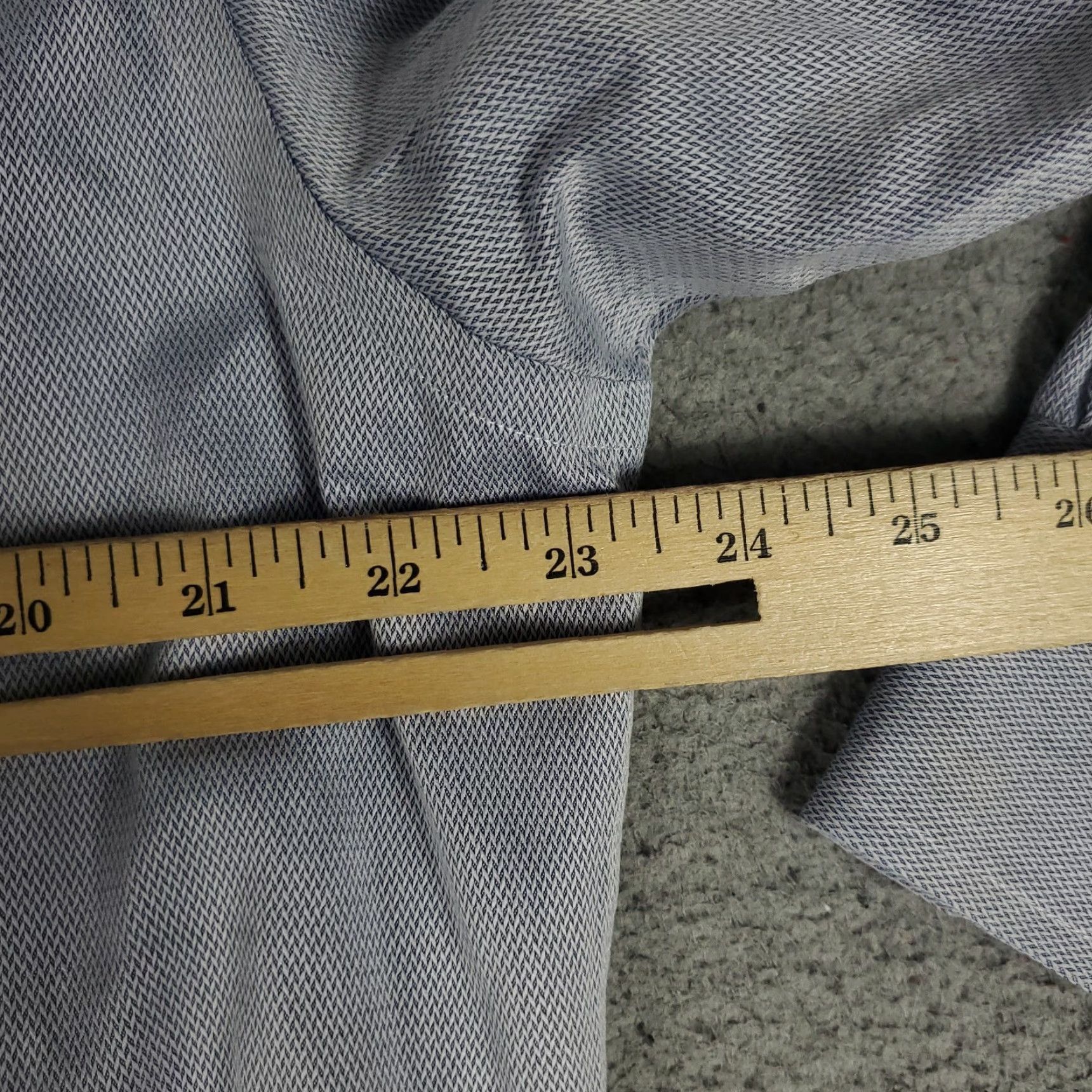 Brooks Brothers Brooks Brothers Shirt Mens 16.5 Blue Regent Dress Button Up Long Sleeve Regular Size 46R - 6 Thumbnail
