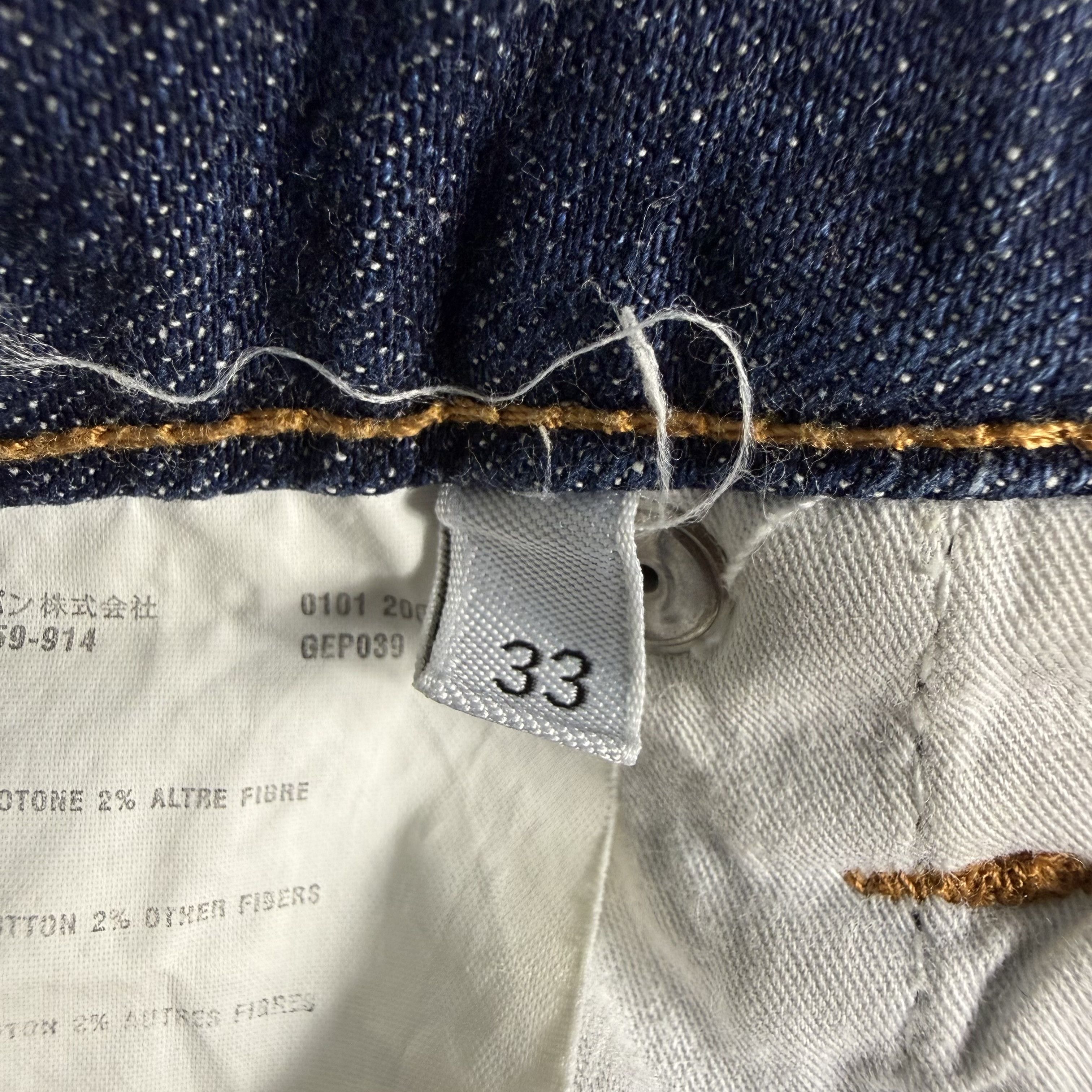 Prada 🔥RARE🔥Vintage Prada Easy Fit Washed Indigo Denim Jeans Size US 33 - 15 Thumbnail
