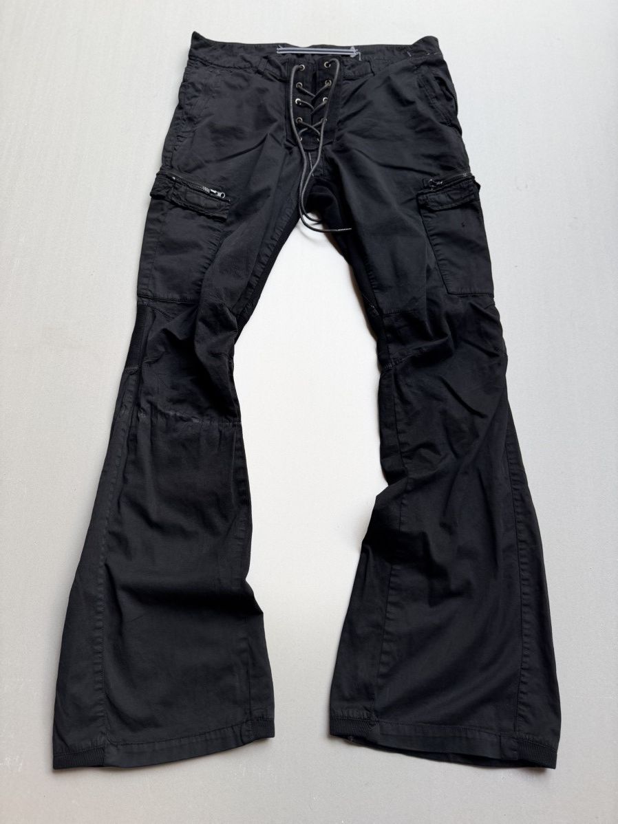 Japanese Brand Vertgarments lace up flare pants Size US 30 / EU 46 - 1 Thumbnail
