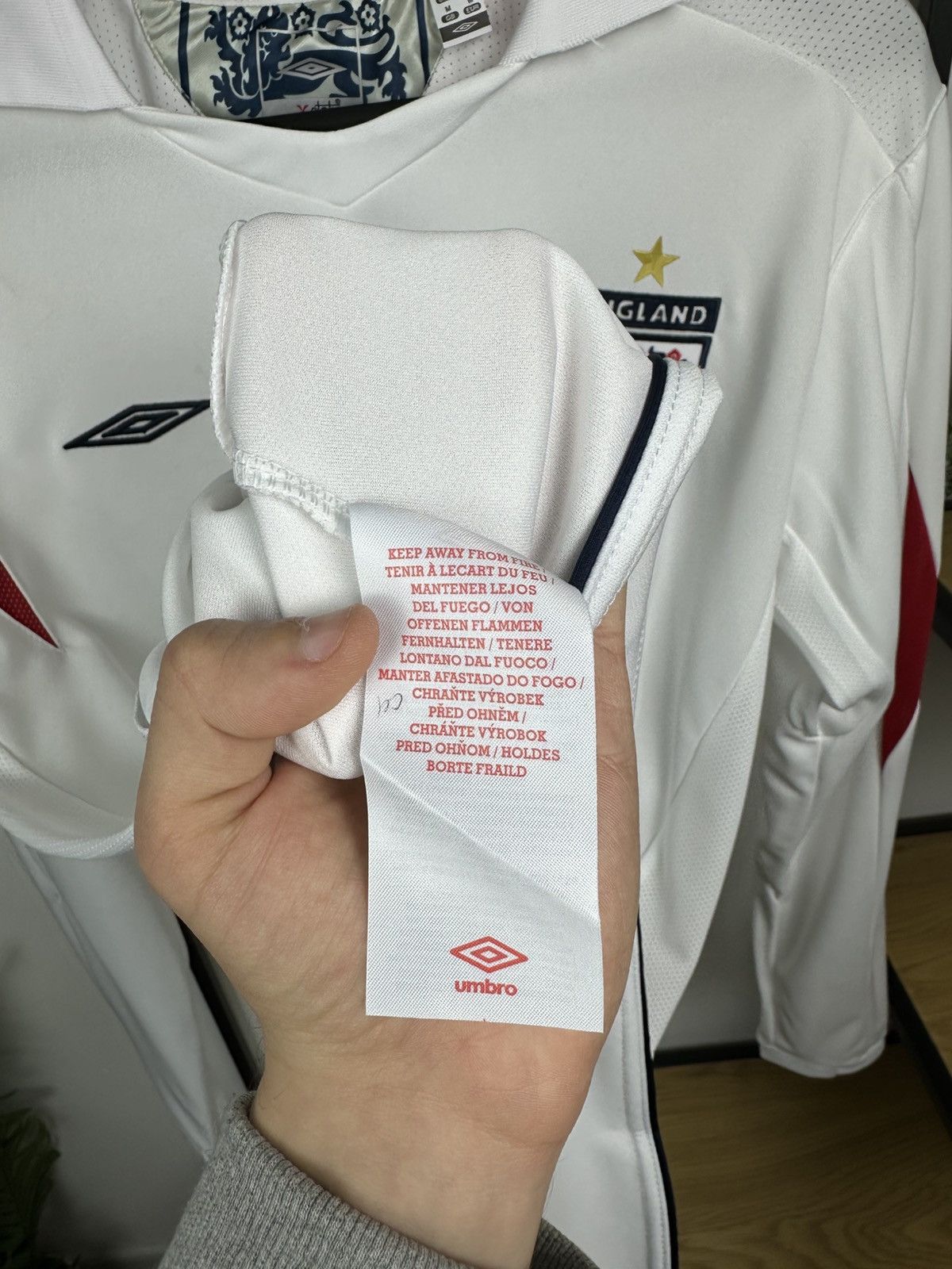 Umbro England X Kendrick Lamar Jersey Football Custom T Shirt Mens Size US M / EU 48-50 / 2 - 9 Thumbnail