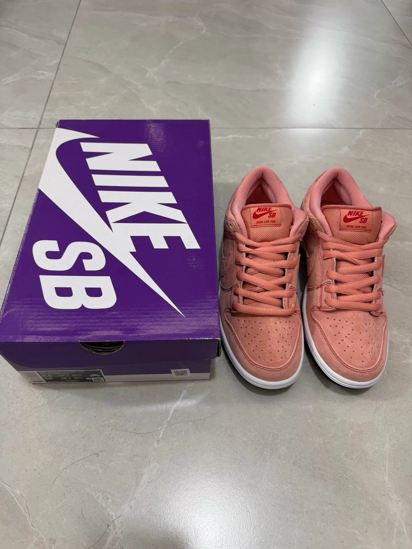Nike Nike Dunk SB Pro PRM Pink Pig Low Unisex 42 Size US 9 / EU 42 - 1 Thumbnail