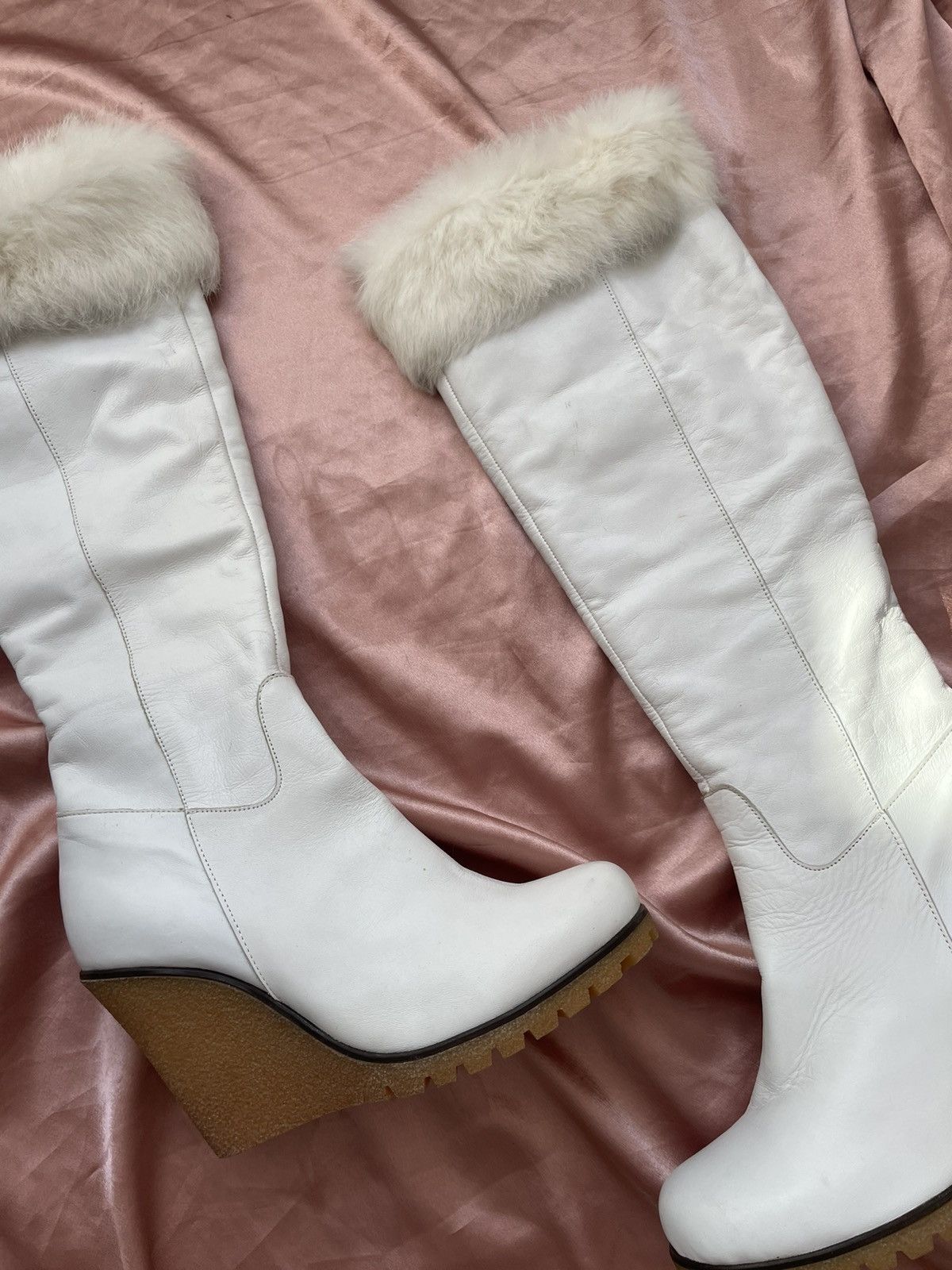 Vintage y2k leather italian boots Size US 9 / IT 39 - 9 Thumbnail