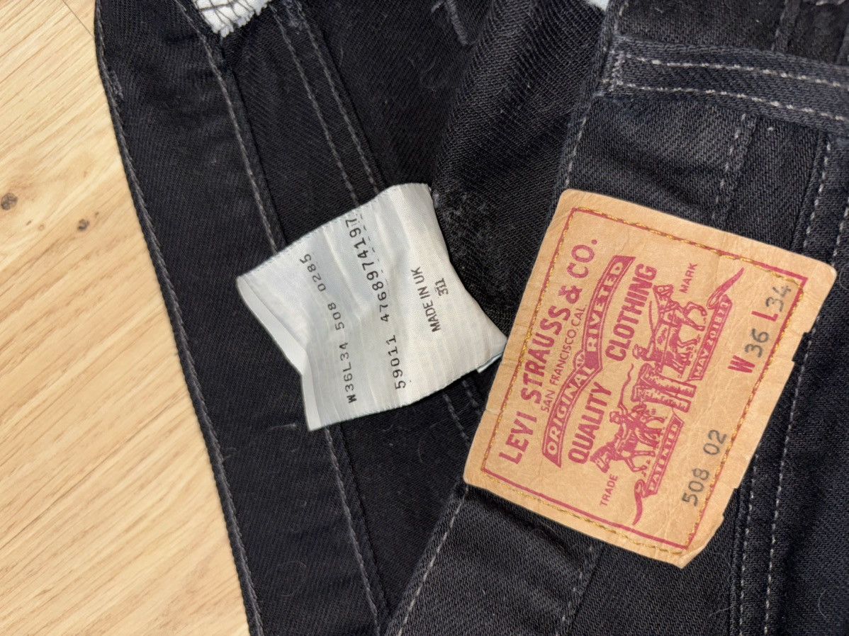 Levi's × Vintage Levi’s 508 jeans black Size US 36 / EU 52 - 5 Thumbnail