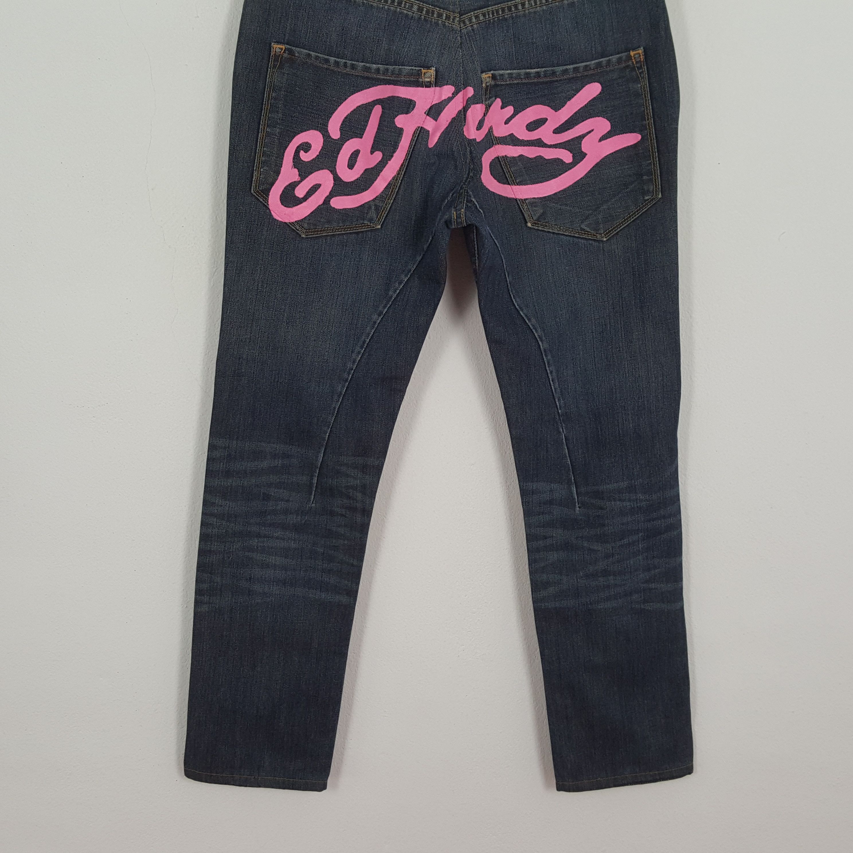 Christian Audigier × Ed Hardy × Vintage Vintage ED HARDY by CHRISTIAN AUDIGIER Designer Brand Jeans Size US 30 / EU 46 - 3 Thumbnail