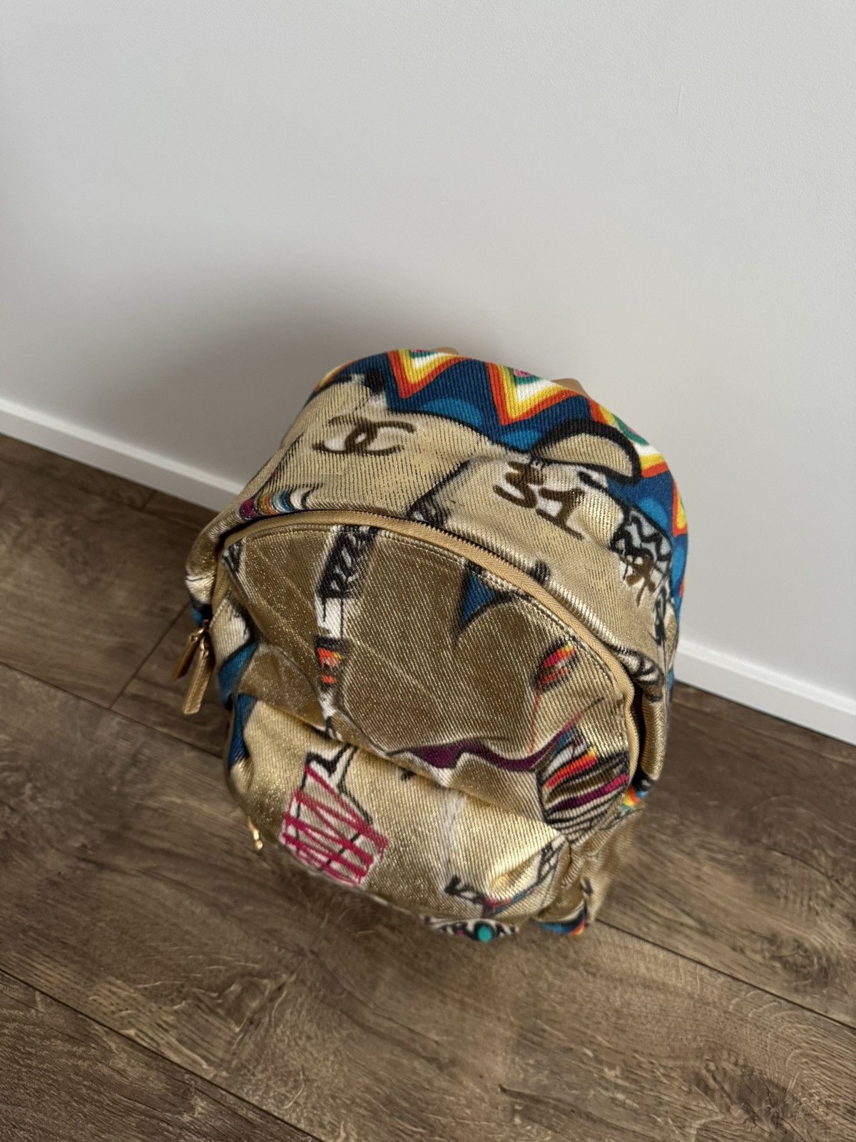 Chanel Chanel Graffiti Backpack Size ONE SIZE - 9 Thumbnail