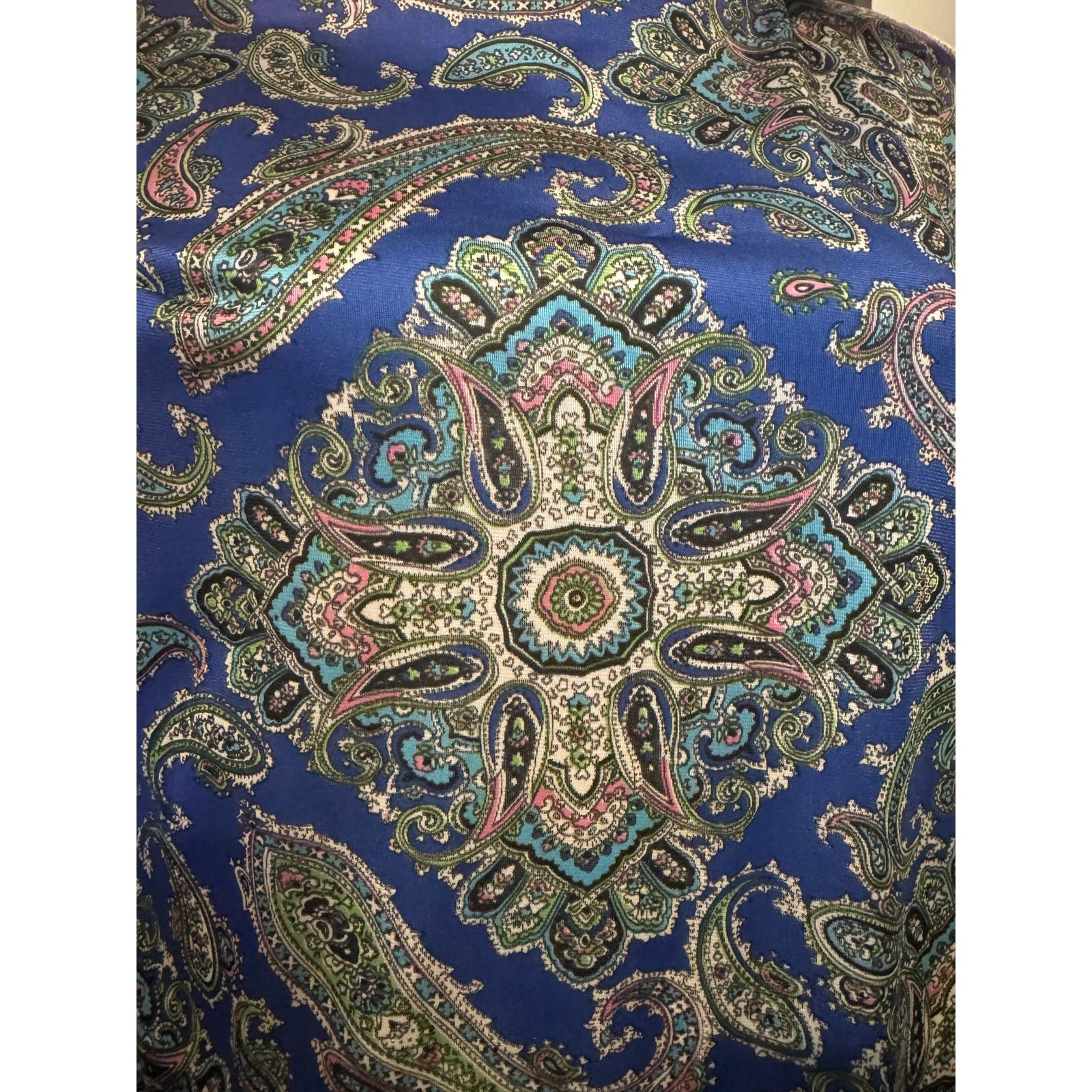 Vintage Vtg Sacony Ciella purple paisley sleeveless dress medium Size M / US 6-8 / IT 42-44 - 10 Thumbnail