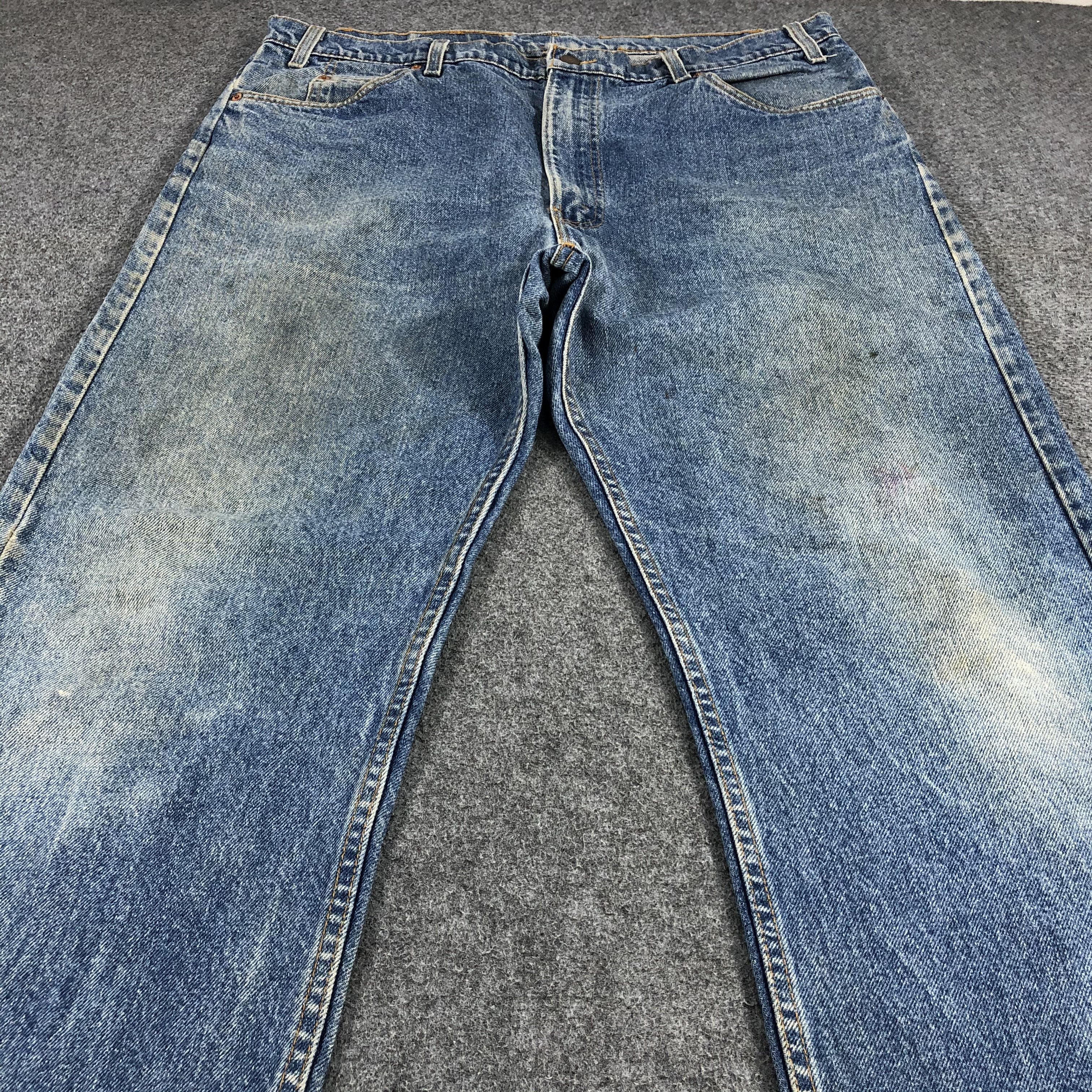 Levi's × Vintage Vintage 90s Levis 505 Orange Jeans-JM1344 Size US 41 - 3 Thumbnail