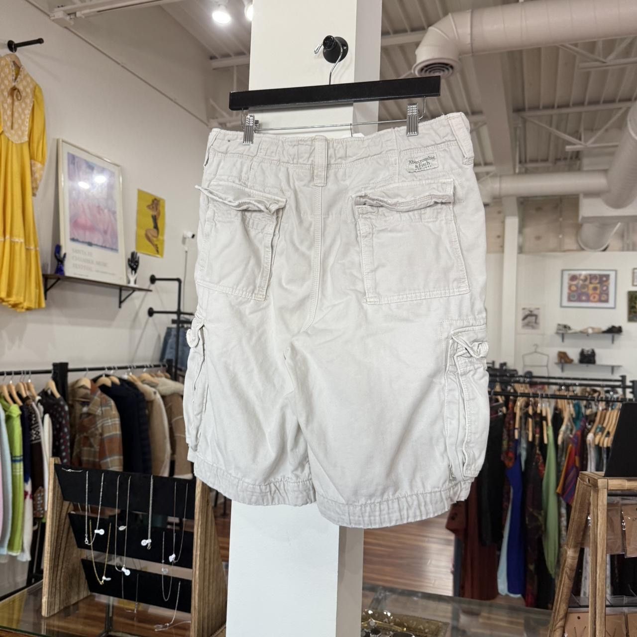 Abercrombie & Fitch Abercrombie and Fitch 2000’s Baggy Cargo Shorts Size US 36 / EU 52 - 3 Thumbnail