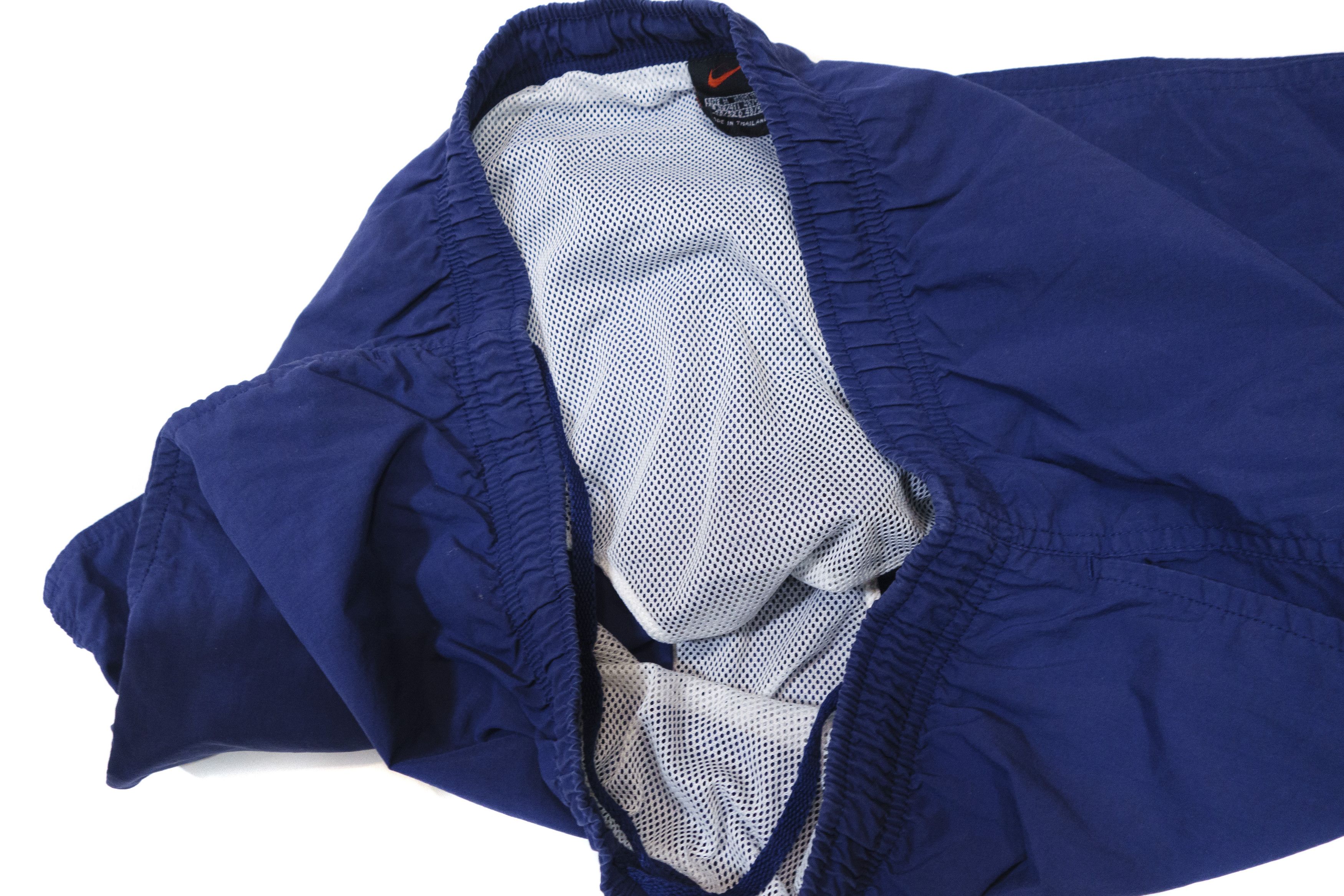 Nike 90S Big Swoosh Nylon Sport Swim Shorts Size US 32 / EU 48 - 5 Thumbnail
