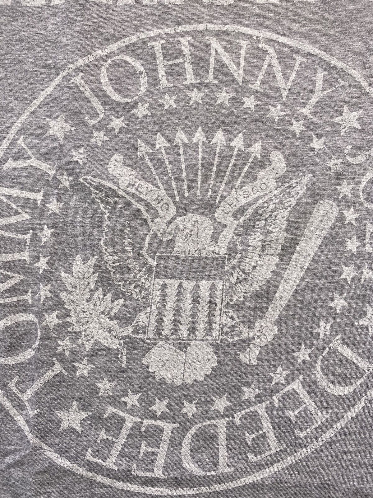 Band Tees Ramones Men’s Grey Rock T-Shirt With Big Logo Size US M / EU 48-50 / 2 - 6 Thumbnail