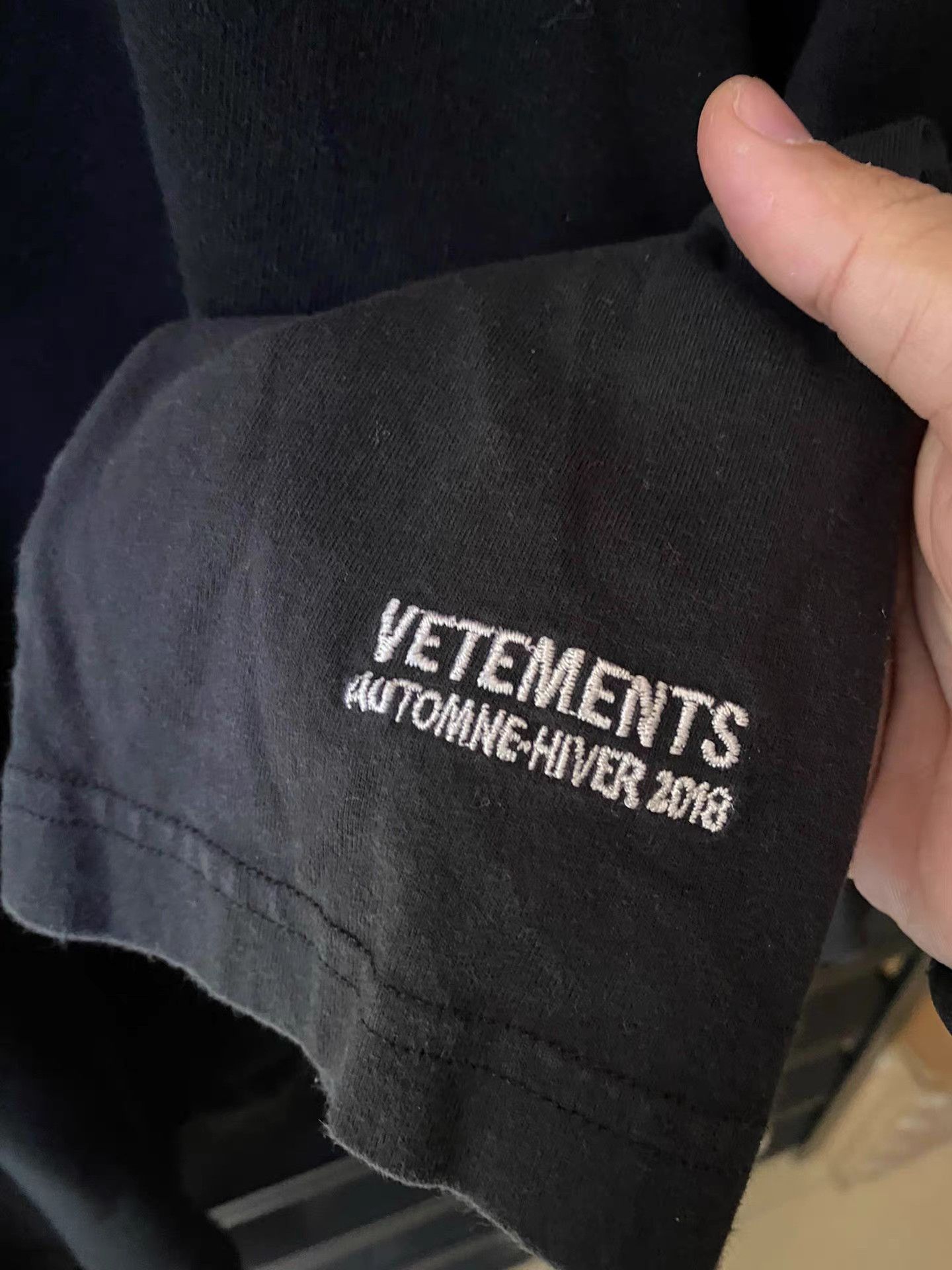 Vetements Vetements Fake Two-Piece Hoodie Size US XS / EU 42 / 0 - 3 Thumbnail