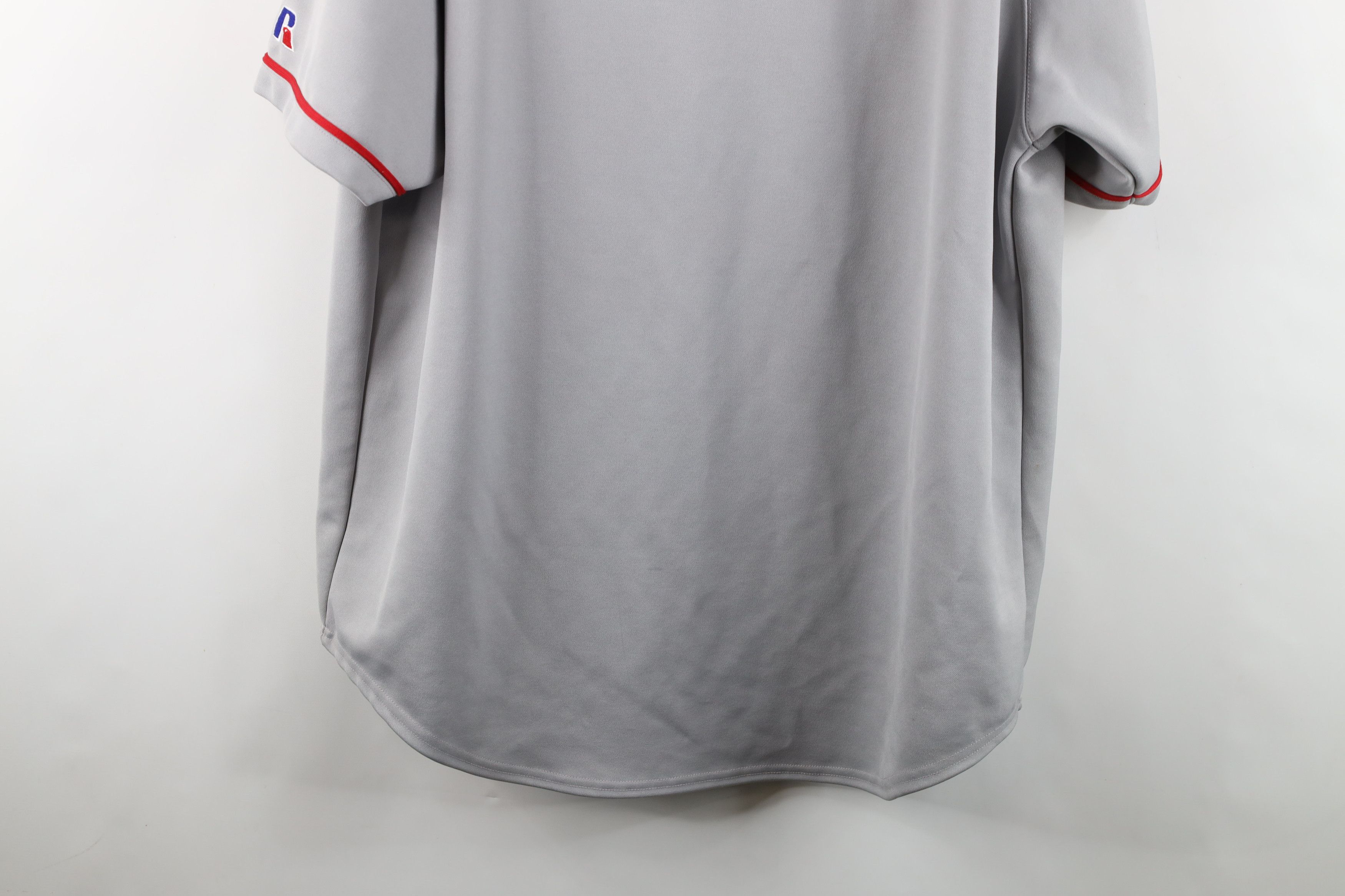 Russell Athletic Vintage 80s 90s Russell Athletic Baseball Jersey Gray Stitch Size US XXL / EU 58 / 5 - 13 Thumbnail