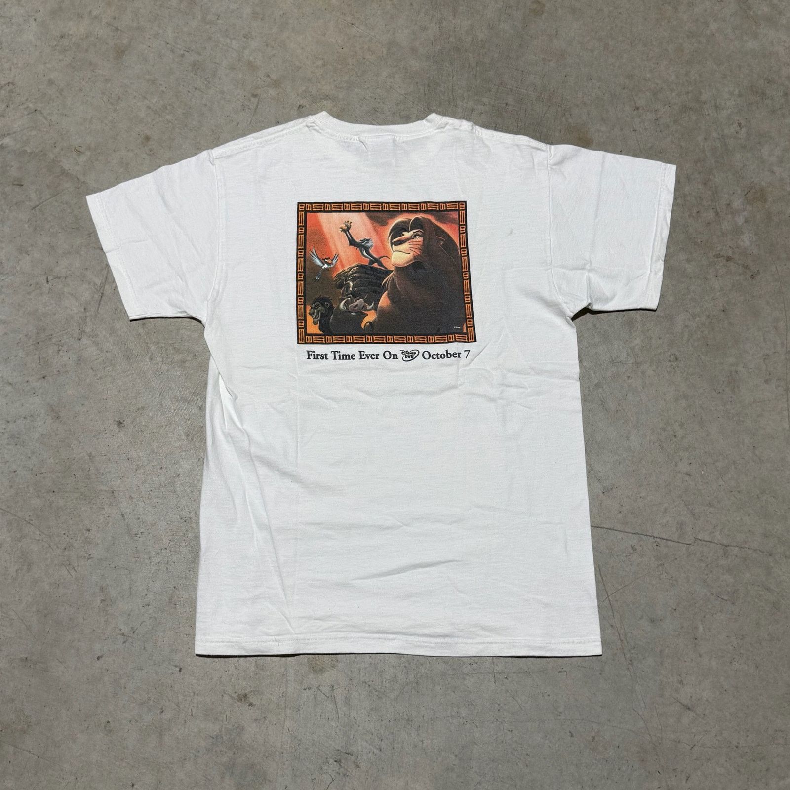 Fruit Of The Loom The Lion King Special Edition White Disney Promo Tee M Size US M / EU 48-50 / 2 - 1 Thumbnail