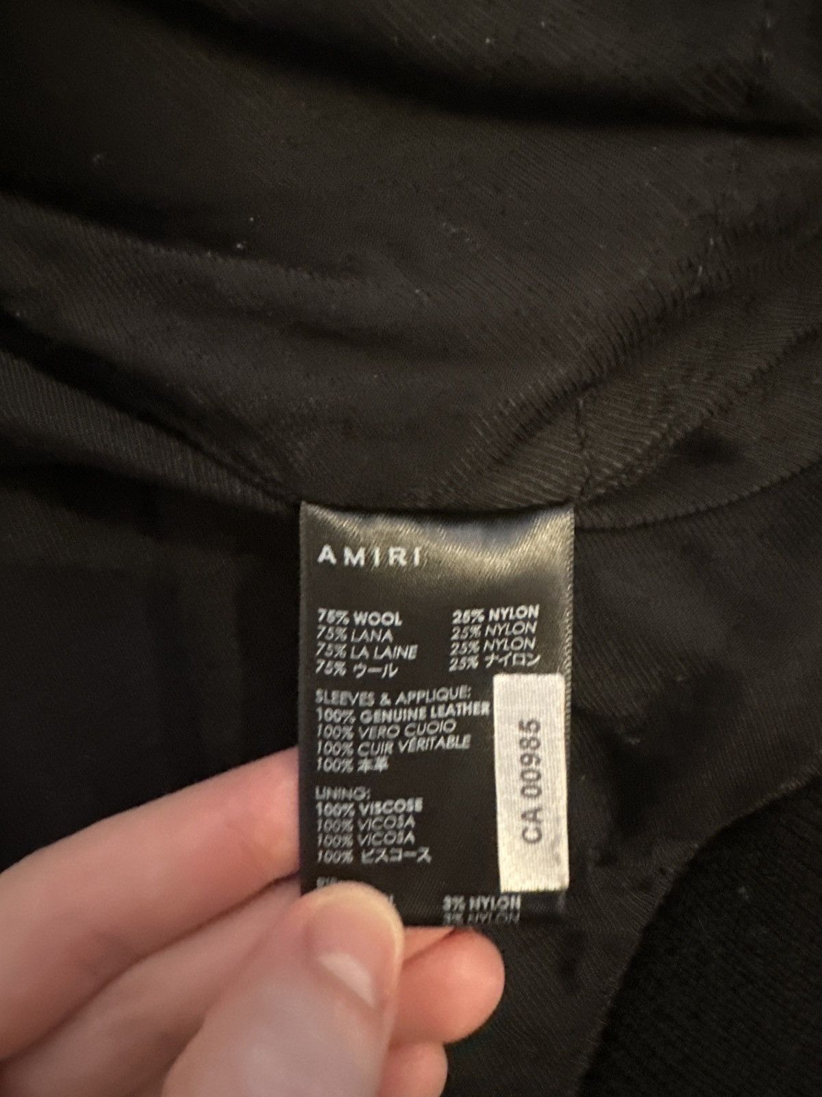 Amiri Amiri Varsity Jacket Size US S / EU 44-46 / 1 - 3 Thumbnail
