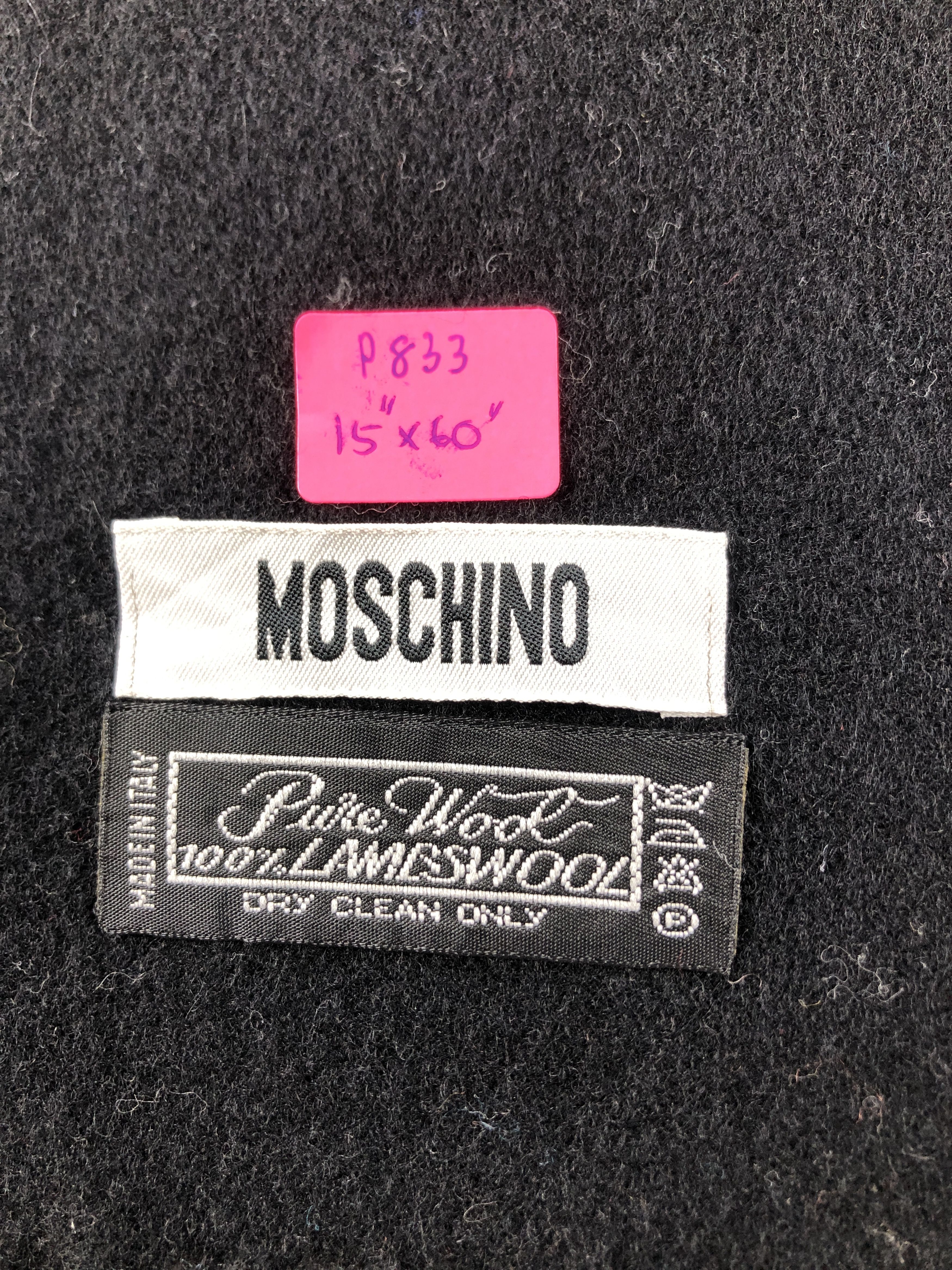 Moschino Moschino Scarf / Muffler / Neckwear P833 Size ONE SIZE - 4 Thumbnail