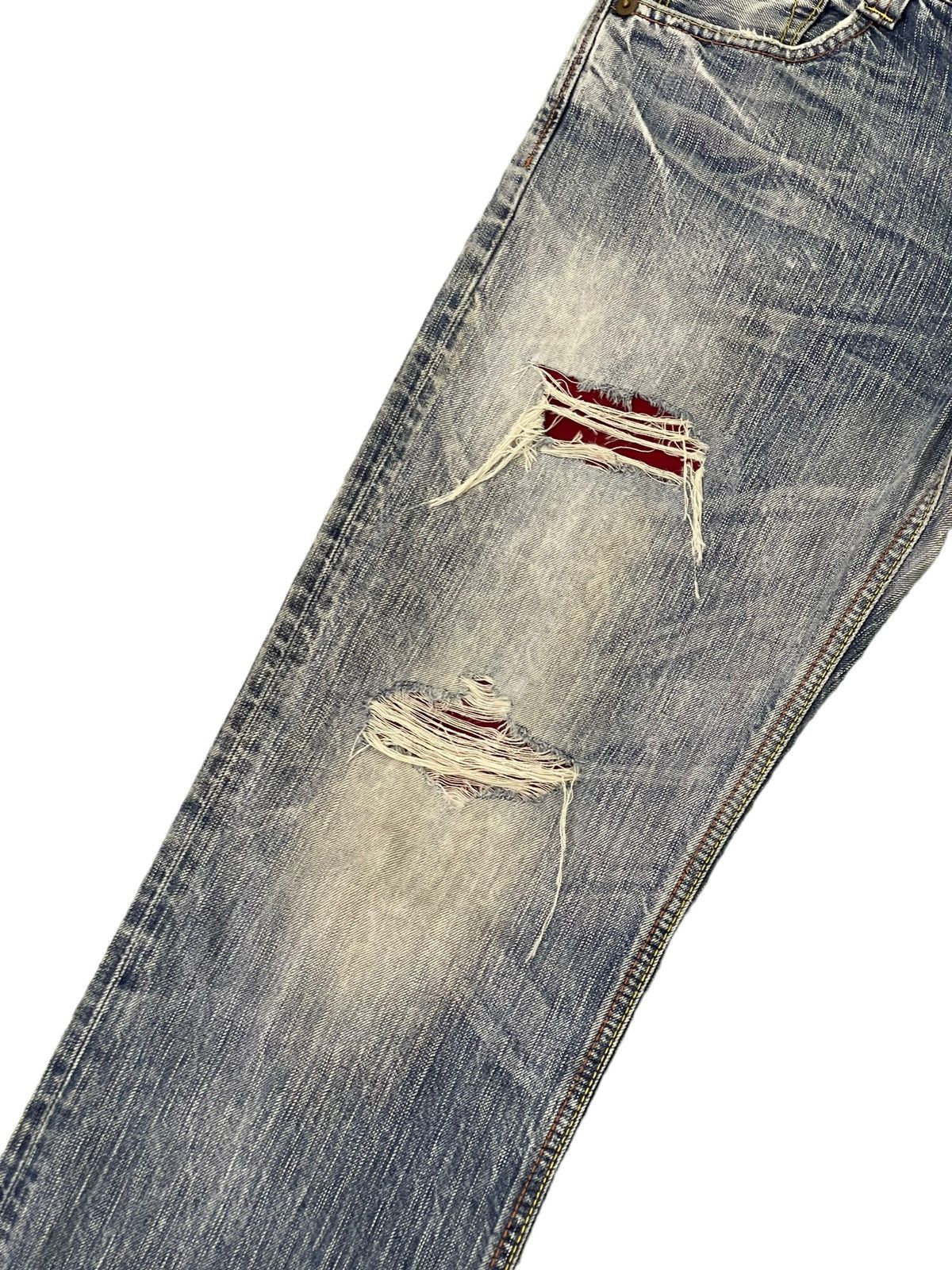 Edwin Distress Jeans Edwin Japan Faded Regular 8🟦1 Size US 31 - 6 Thumbnail