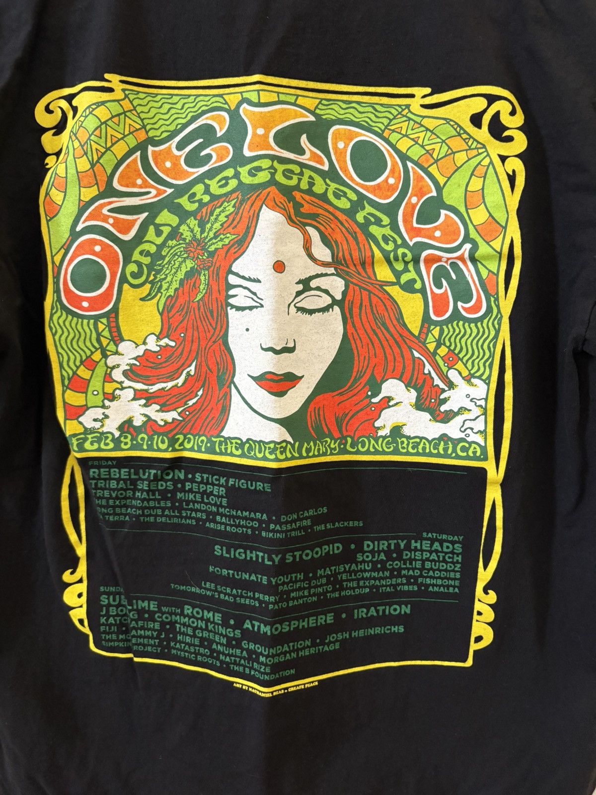 Other Concert tee X One Love Cali Reggae Fest Size US M / EU 48-50 / 2 - 1 Thumbnail