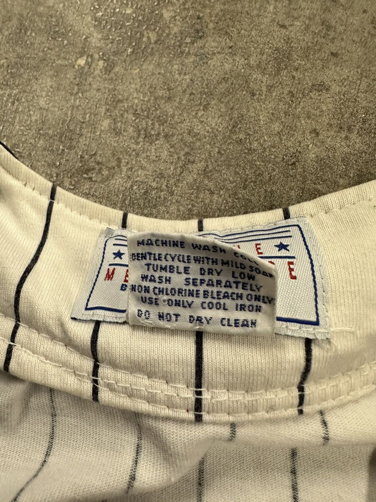 Starter Vintage 90s Starter Cleveland Indians Pinstripe MLB Jersey Size US L / EU 52-54 / 3 - 12 Thumbnail