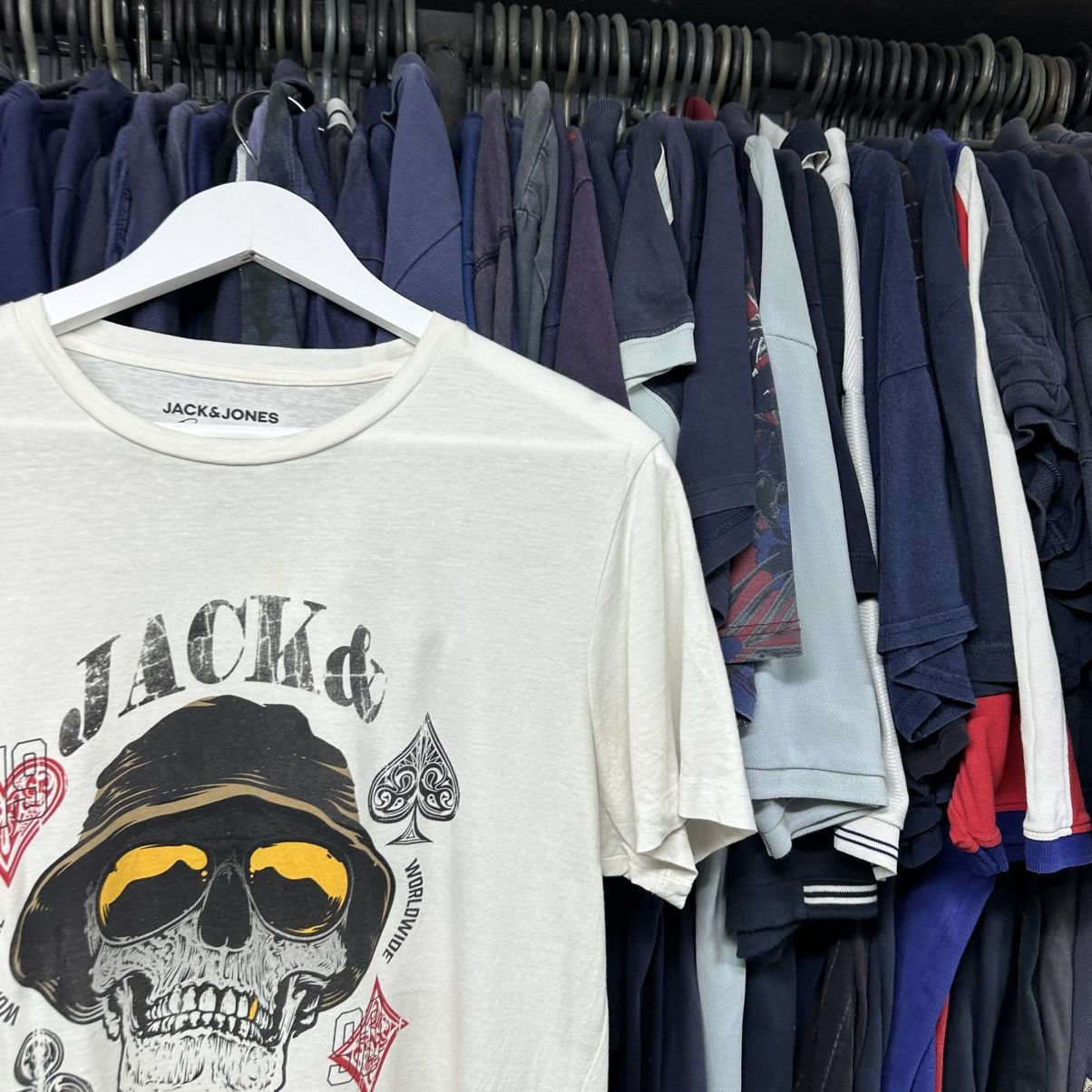 VTG Jack And Jones T-shirts Big Logo Size M 00s USA
