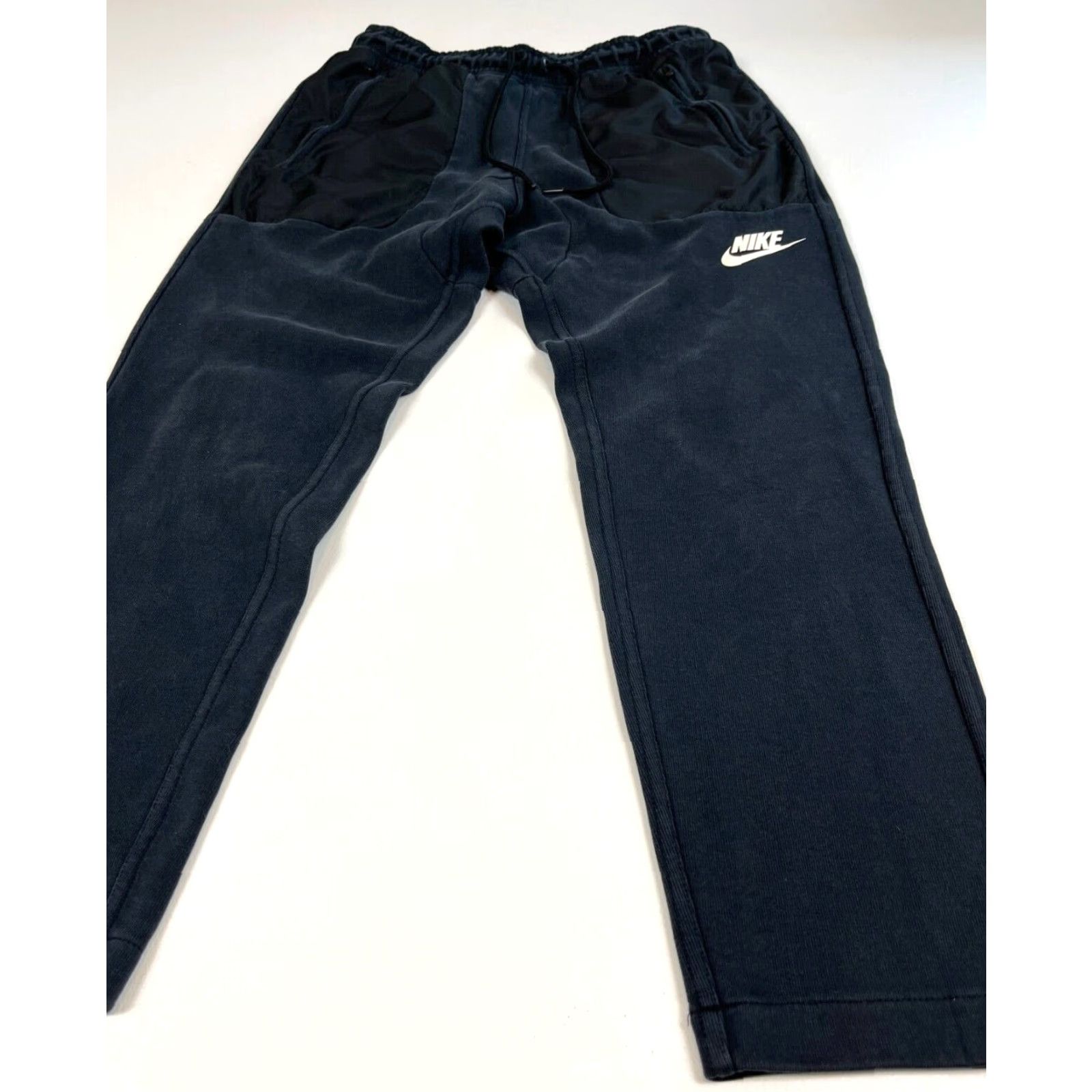 Nike Nike Sweatpants Mens Athletic Drawstring Pockets Black 806674-010 M Size US 31 - 5 Thumbnail