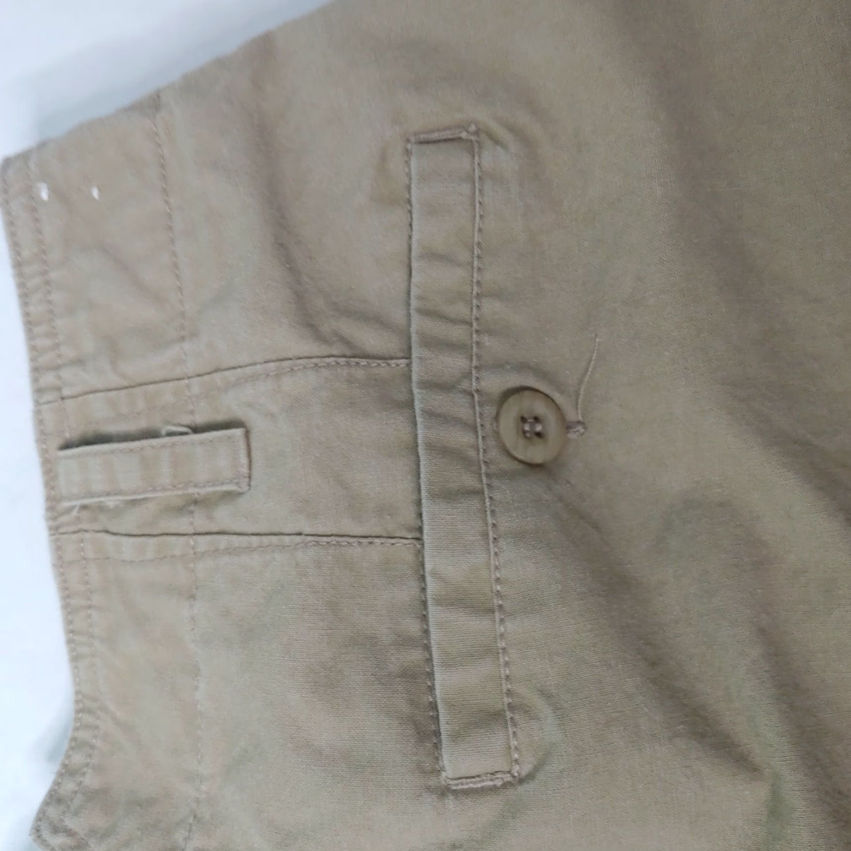 Vintage VINTAGE LL Bean Bermuda 90s Women 16 28" Short Pleated Beige Hiking EUC Pants Women Size 38" / US 16 / IT 52 - 7 Thumbnail