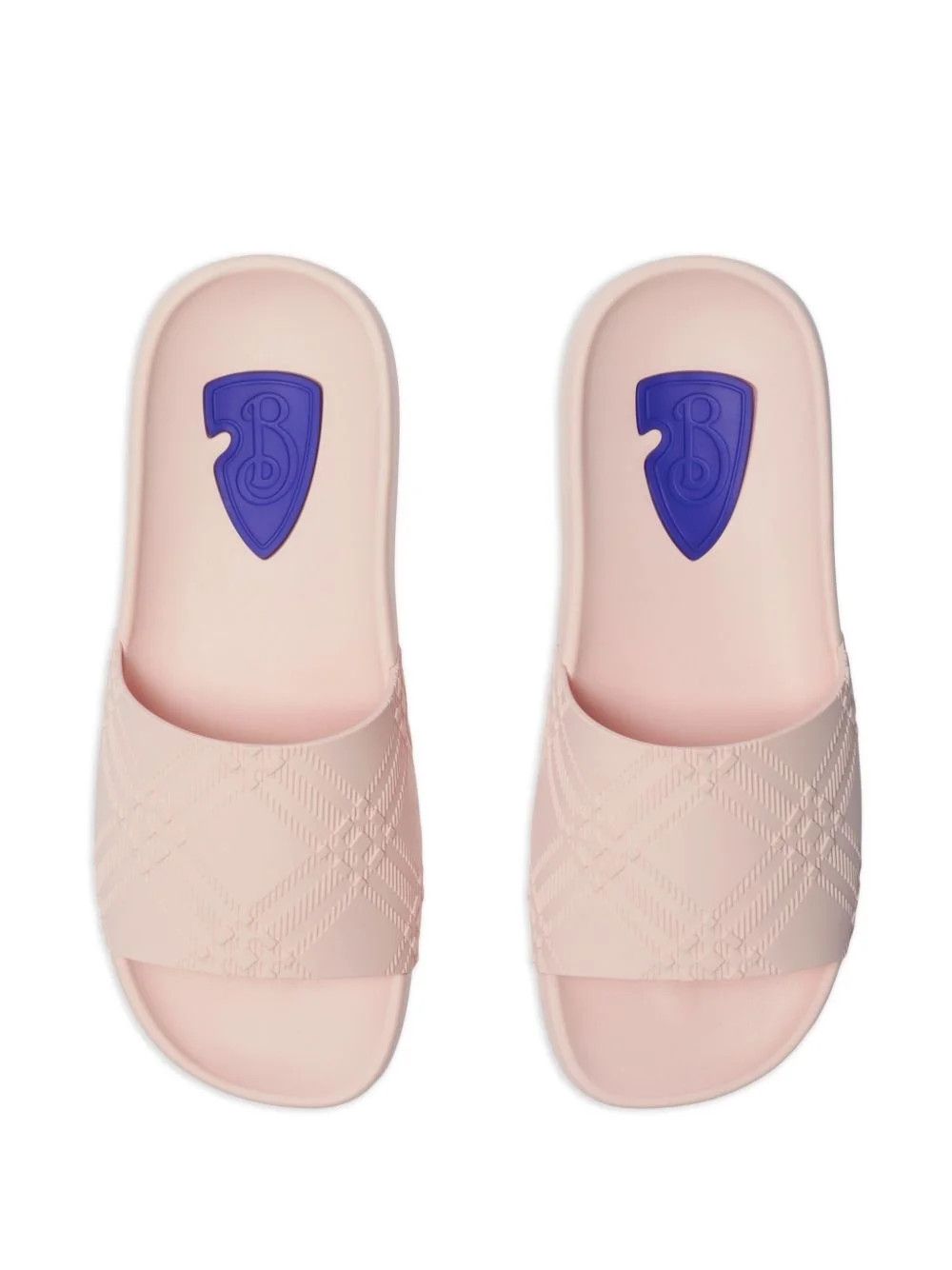 Burberry o1w1db10226 Checked Slides In Pink Size US 7 / IT 37 - 6 Thumbnail