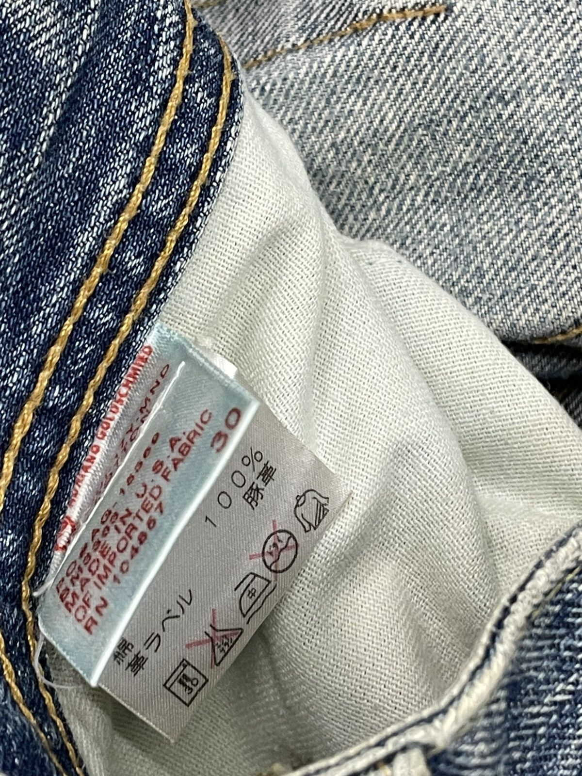 AG Adriano Goldschmied VINTAGE AG ADRIANO GOLDSHMIED MUDWASH RIPPING OG STYLE DENIM Size US 32 / EU 48 - 18 Thumbnail
