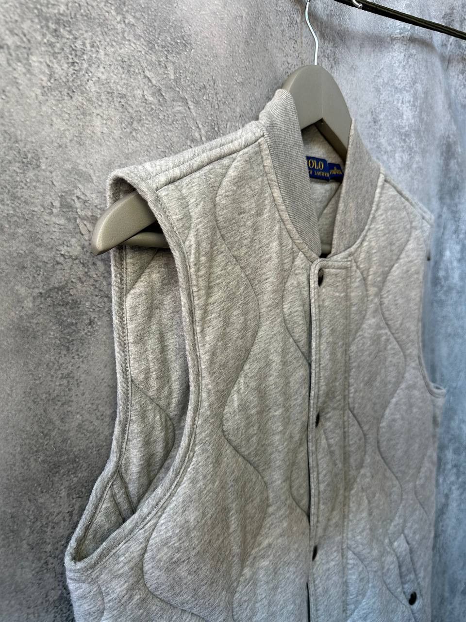 Polo Ralph Lauren Polo Ralph Lauren Quilted Full Zip Vest Gray Old Money Size US S / EU 44-46 / 1 - 4 Thumbnail