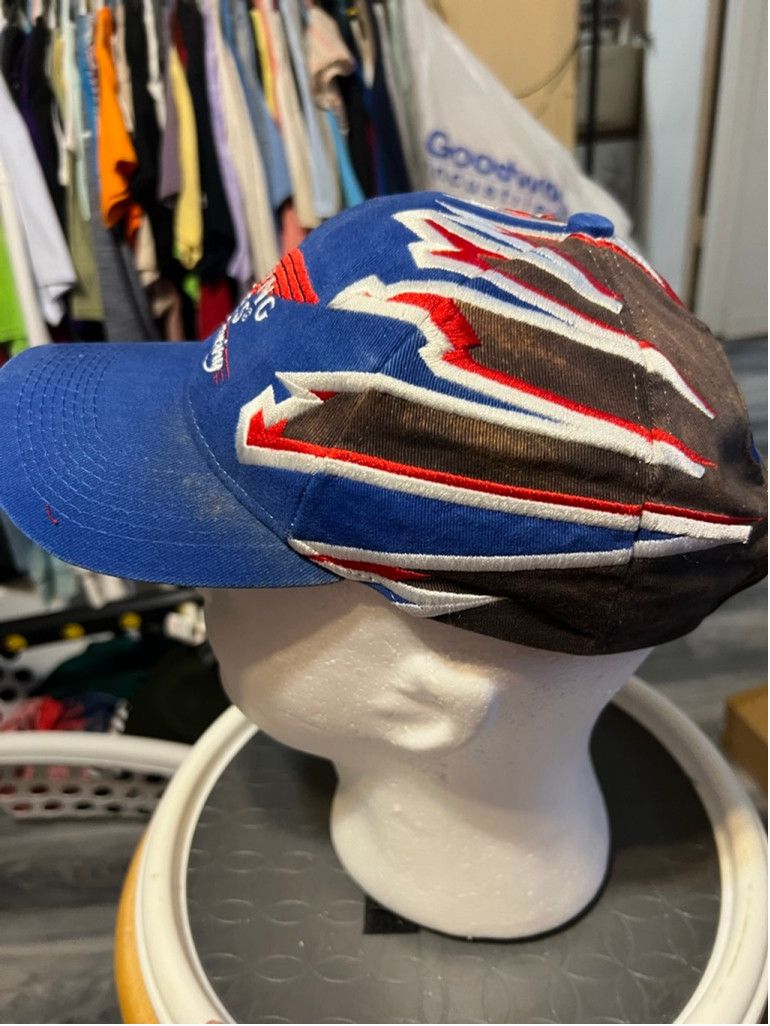Chase Authentics Men's Red Wing Shoes Racing NASCAR Hat One Size Blue Brown Size ONE SIZE - 2 Thumbnail