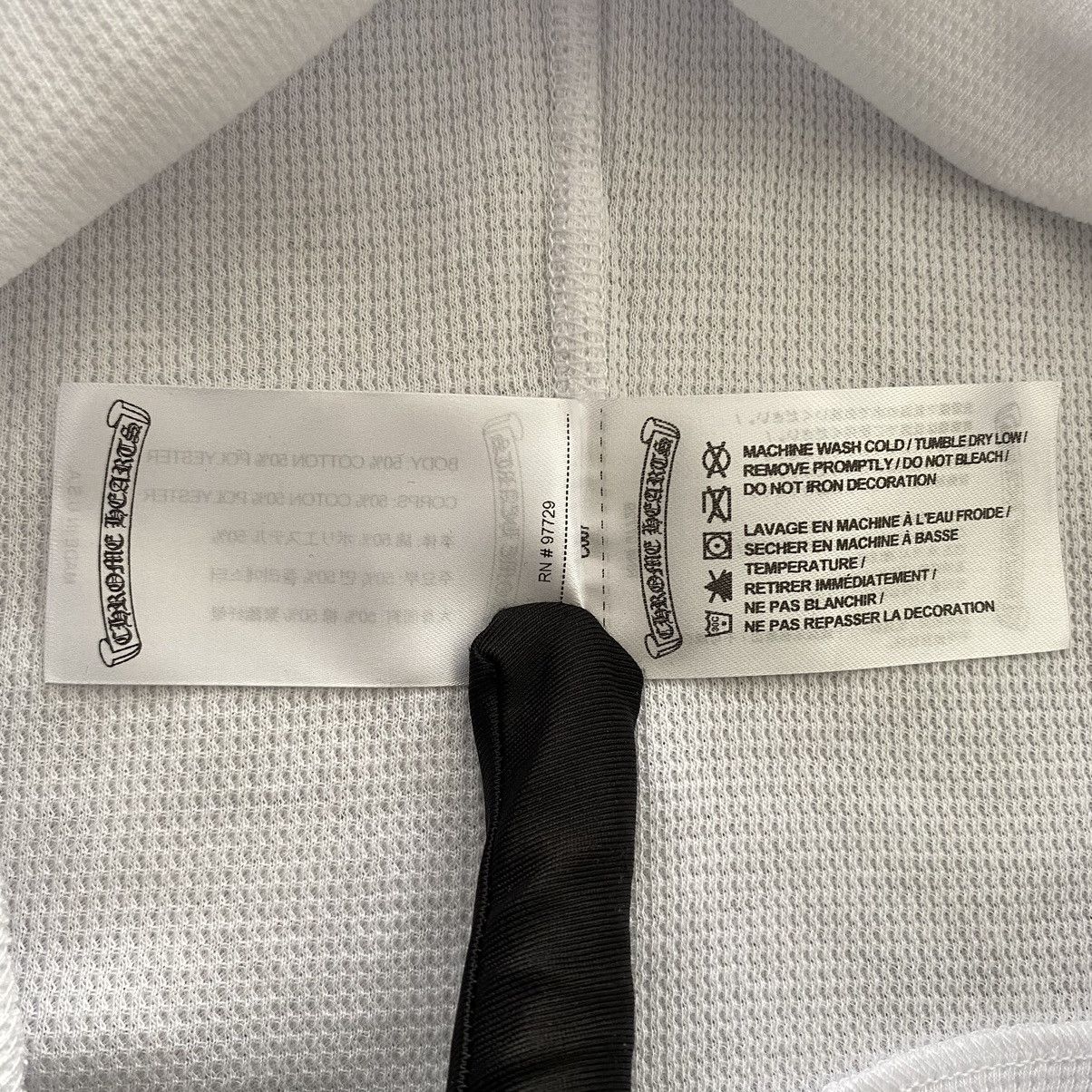 Chrome Hearts Chrome Hearts Scroll Thermal long t-shirt white Size S / US 4 / IT 40 - 9 Thumbnail