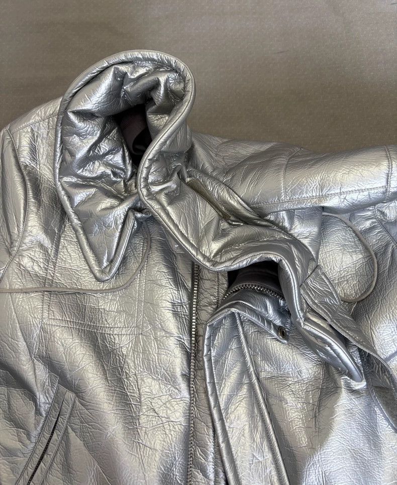Helmut Lang HELMUT LANG Silver Aerospace jacket Size US M / EU 48-50 / 2 - 7 Thumbnail