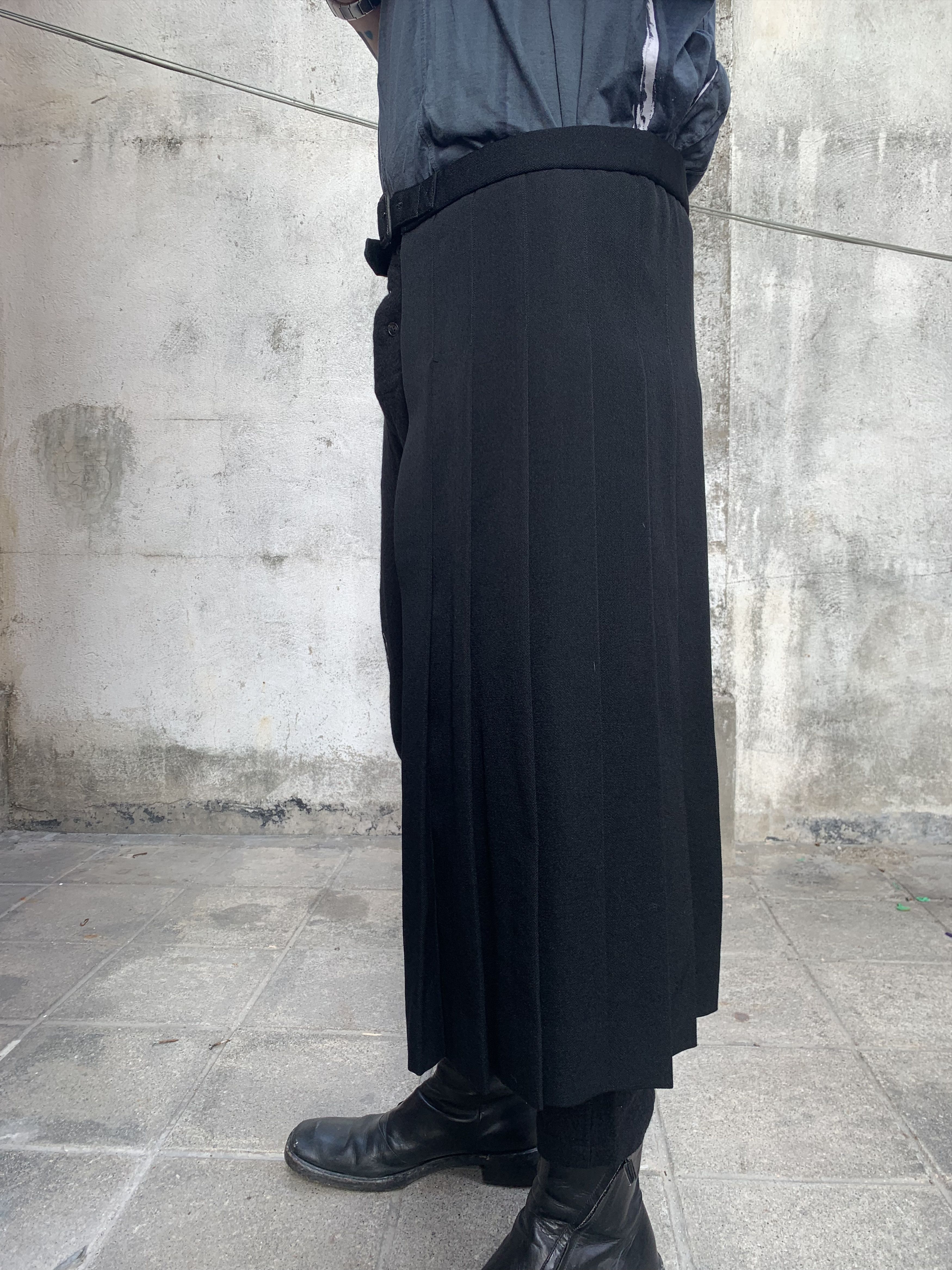 Yohji Yamamoto Yohji Yamamoto Pour Homme SS 2023 Half Kilt Size US 32 / EU 48 - 6 Thumbnail