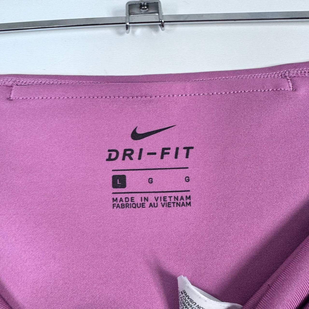 Nike Nike Dri Fit Leggings Pink Training Gym Yoga Womens Size L Size 27" / US 4 / IT 40 - 2 Thumbnail