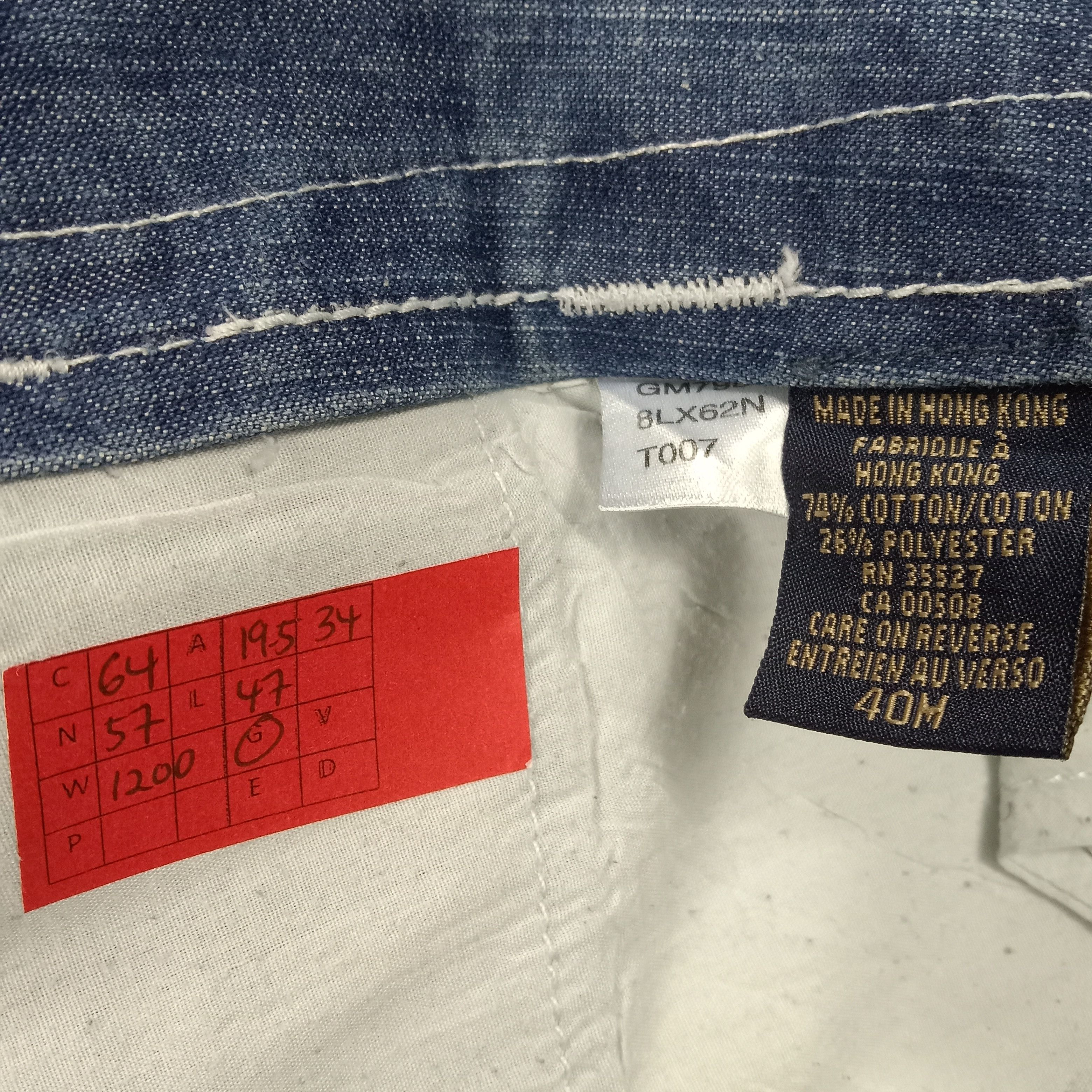 Marithe + Francois Girbaud × Vintage Marithe Francois Girbaud Rare Design Style Jeans Size US 39 - 15 Thumbnail