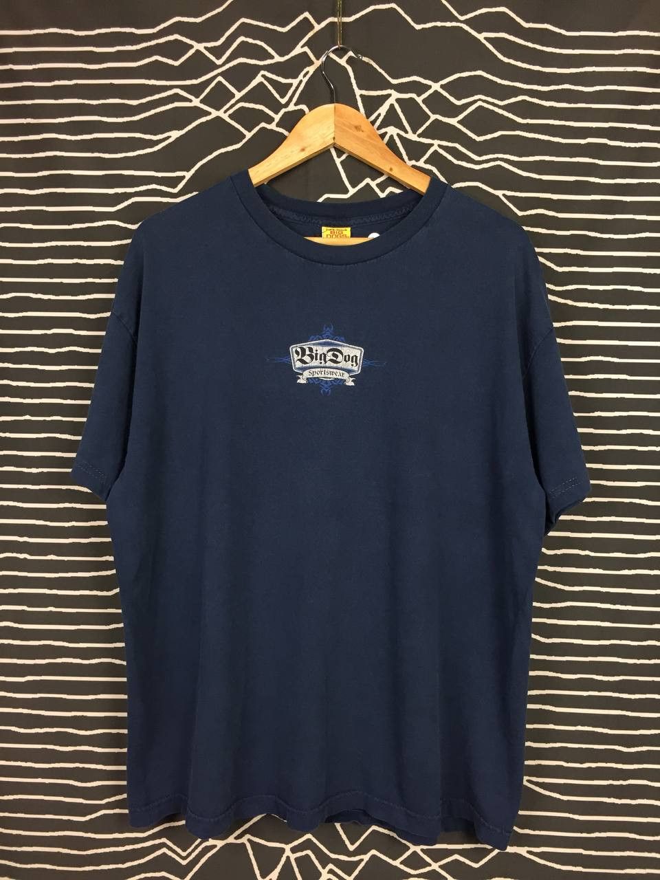 Big Dogs × Vintage Vtg Big Dogs Santa Barbara Authentic Attitude Big Logo Tee Size US XL / EU 56 / 4 - 5 Thumbnail