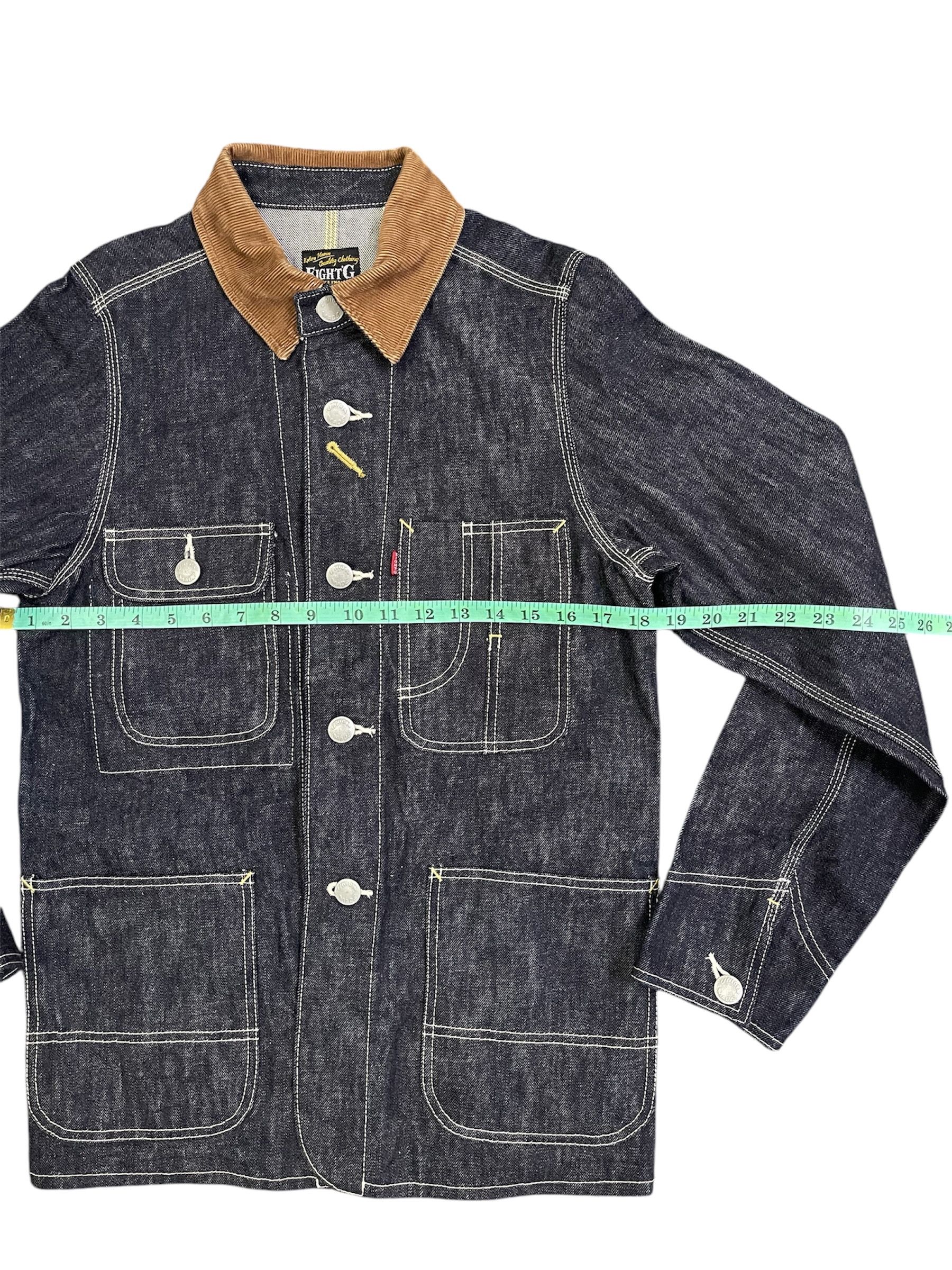 EIGHT-G Eight G Denim Jacket Almost Like New Sanforized Size US S / EU 44-46 / 1 - 14 Thumbnail