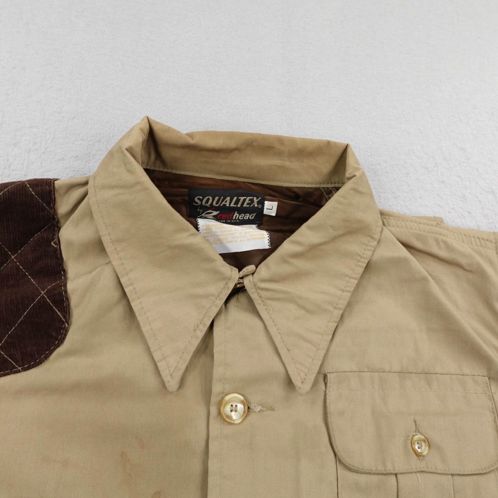 Vintage VINTAGE RedHead Jacket Mens Large Tan Squaltex Hunting Shooting Game Pouch Coat Size US L / EU 52-54 / 3 - 2 Thumbnail