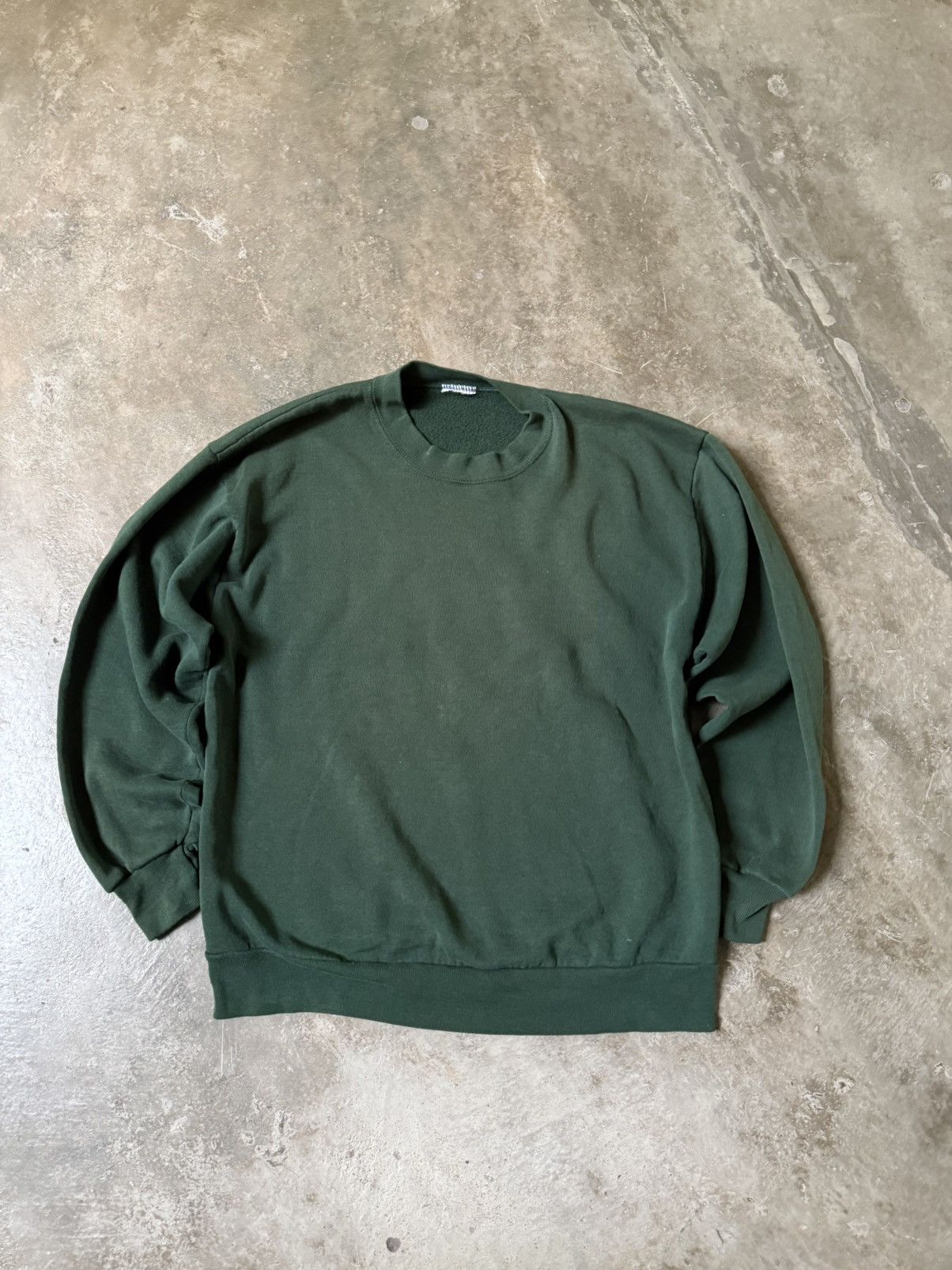 Vintage green fade sweatshirt Size US L / EU 52-54 / 3 - 5 Thumbnail