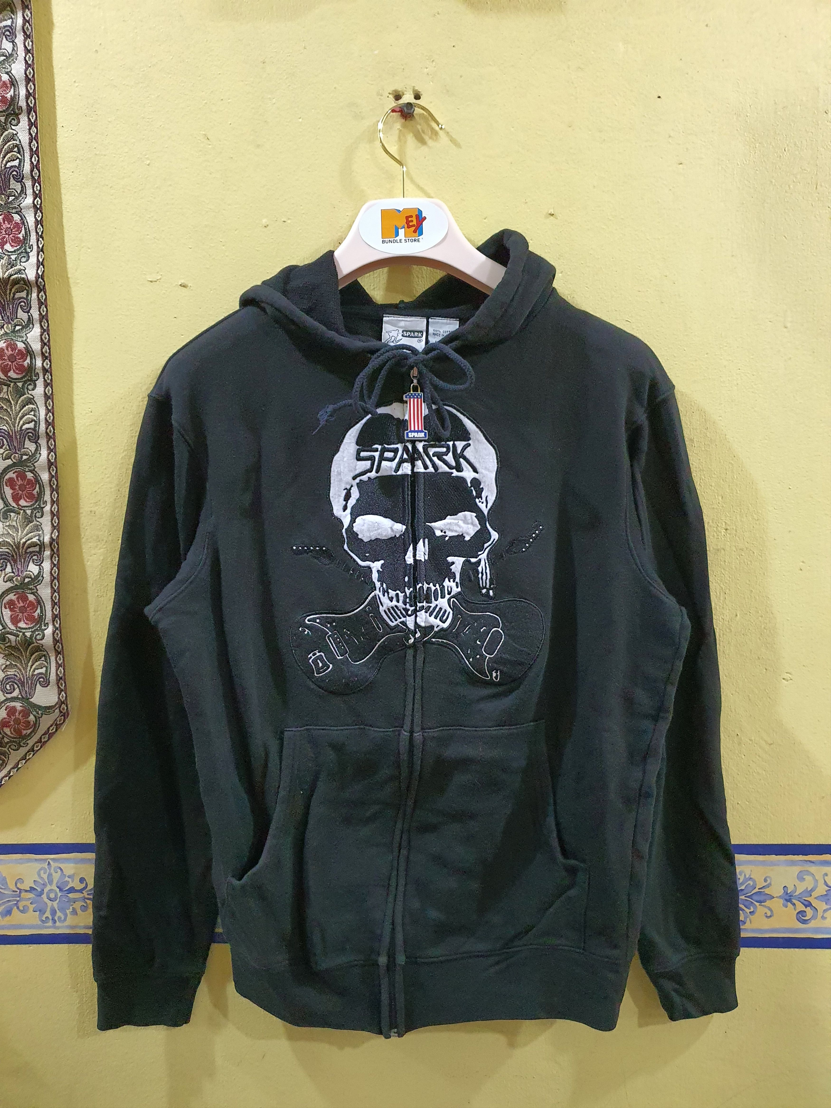 Seditionaries vintage rare "SPARK" skull hoodie Size US S / EU 44-46 / 1 - 1 Thumbnail