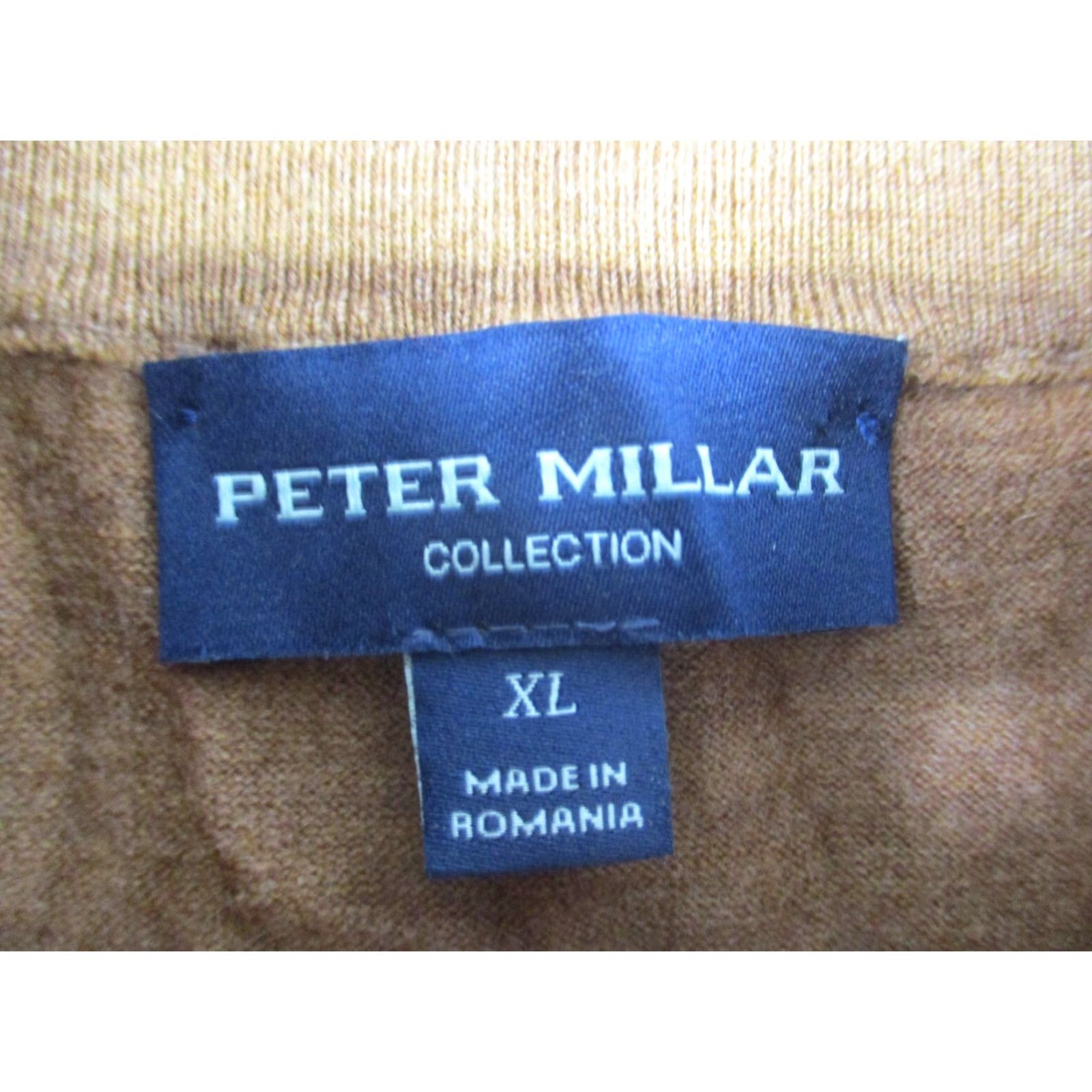 Peter Millar Peter Millar Collection Pullover XL Men's Brown Excursionist Flex Golf Size US XL / EU 56 / 4 - 5 Thumbnail