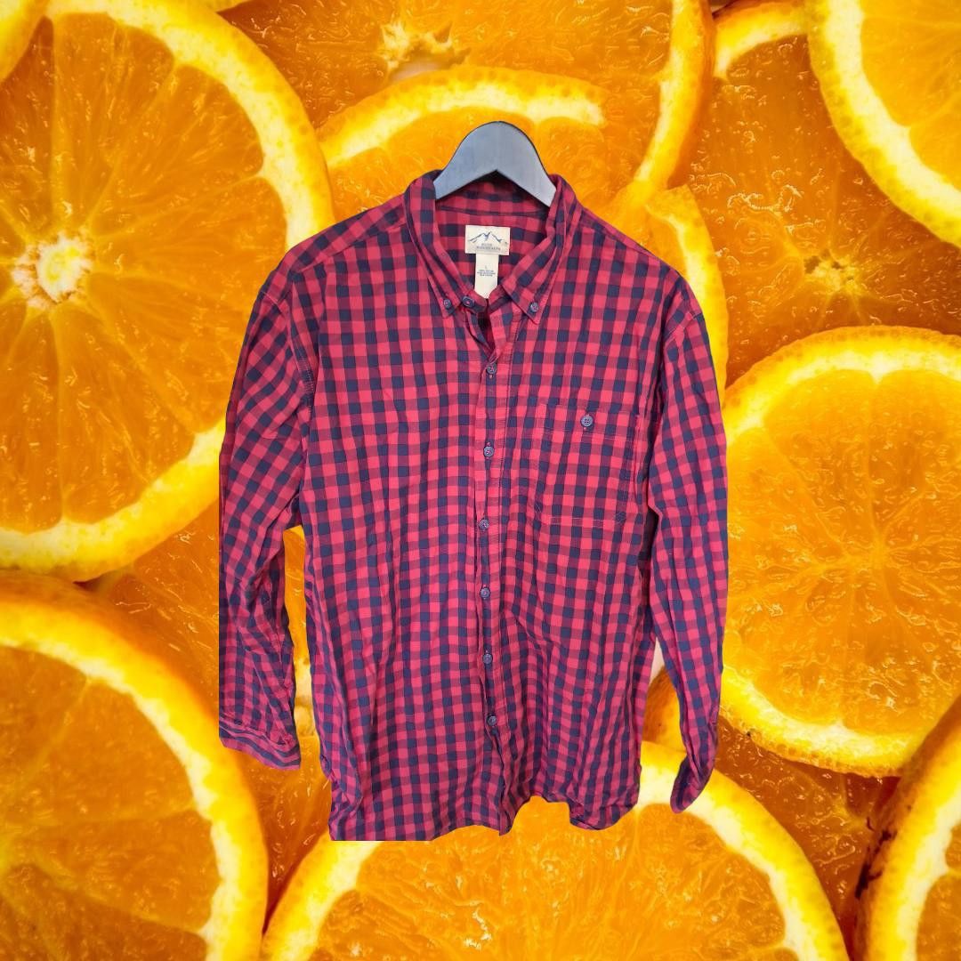 Other Blue Mountain Red Flannel Button Up Shirt Size Large Size US L / EU 52-54 / 3 - 1 Thumbnail