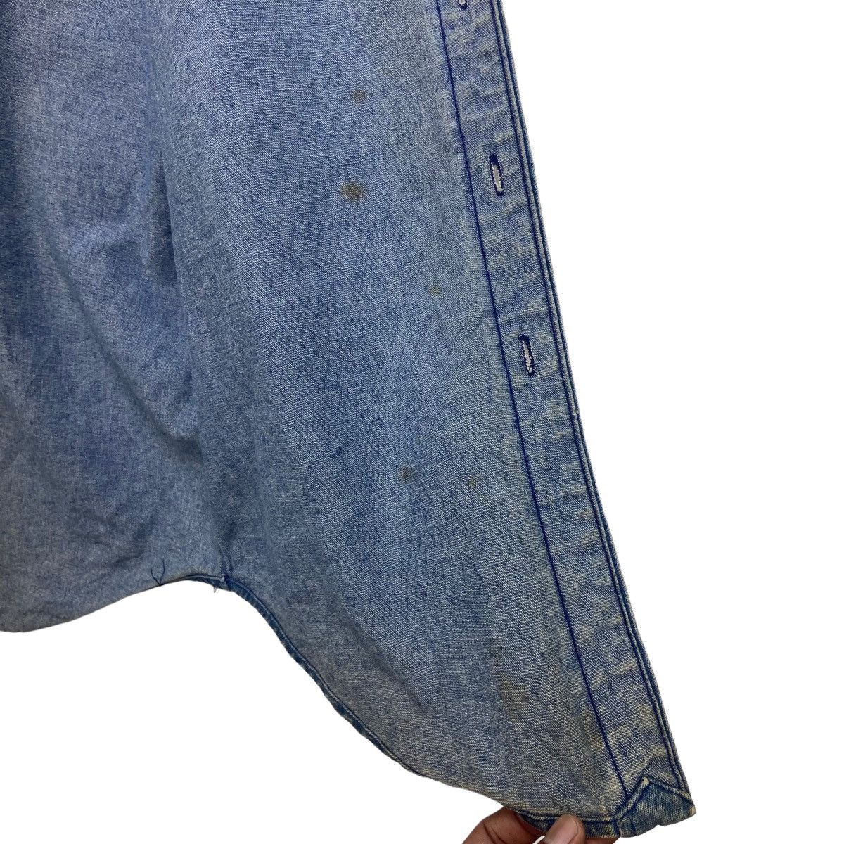 Polo Ralph Lauren × Ralph Lauren × Vintage Vintage Polo Country Ralph Lauren Reg US Pattern Denim Shirt Size US S / EU 44-46 / 1 - 22 Thumbnail