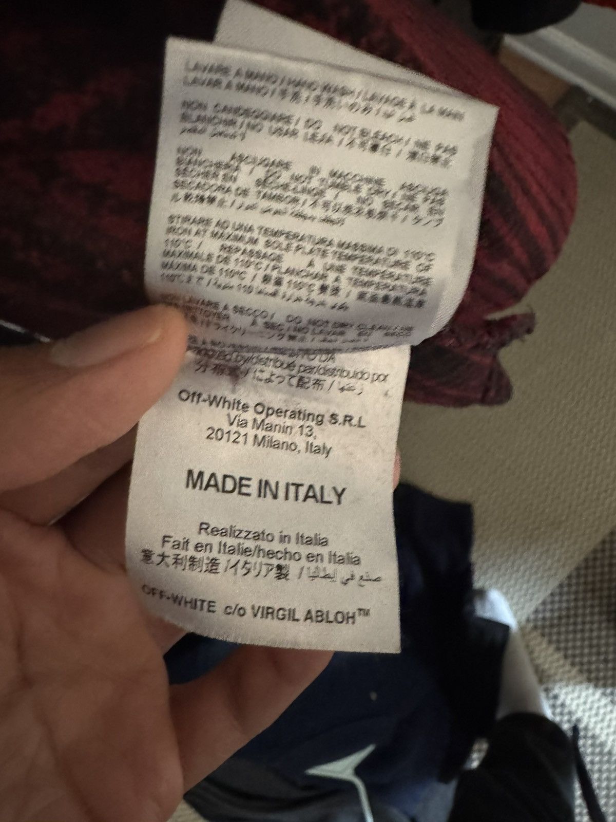 Off-White Off white flannel Size US L / EU 52-54 / 3 - 6 Thumbnail