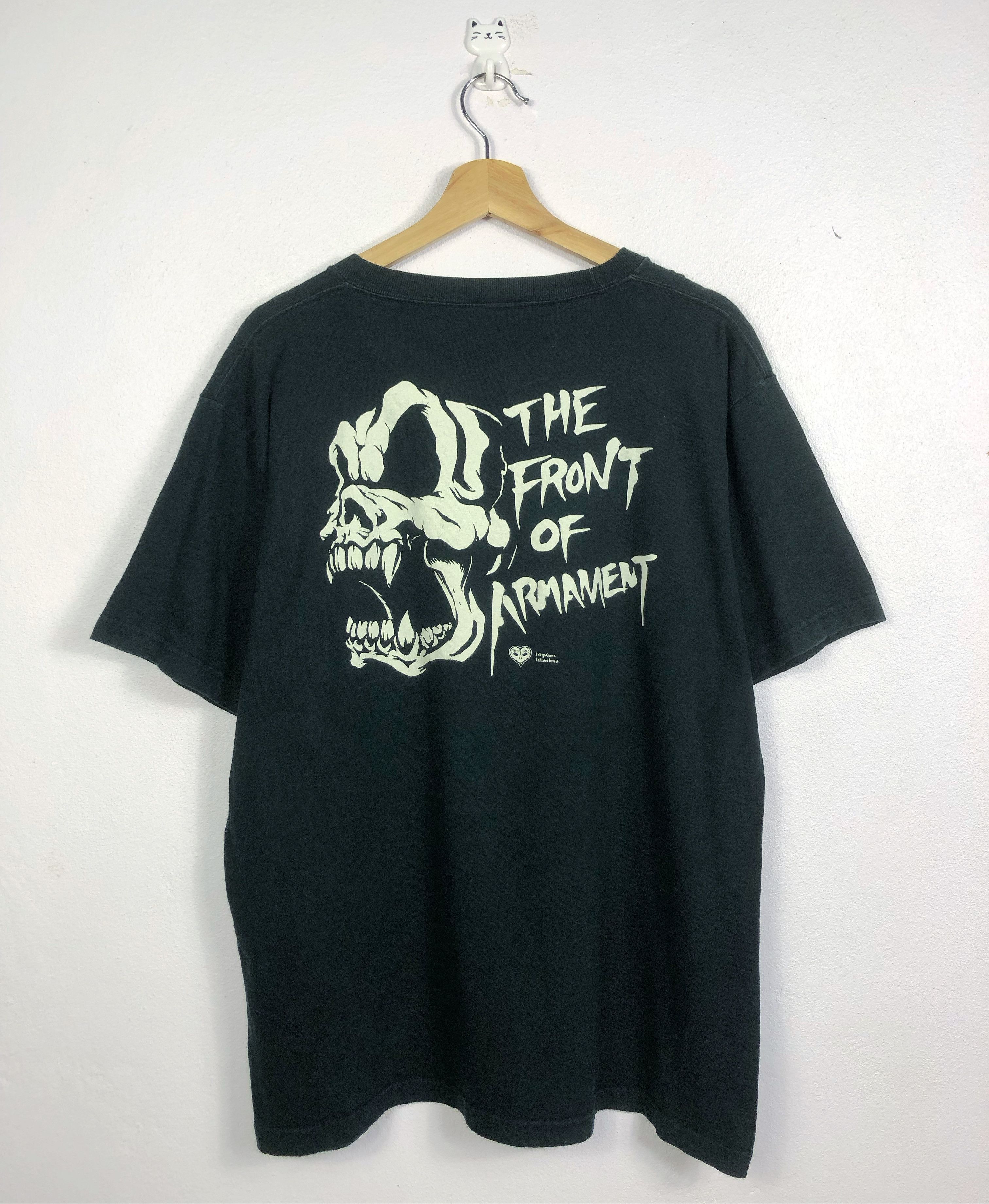 Japanese Brand Rare The Front of Armament TFOA Skull Tee Size US L / EU 52-54 / 3 - 1 Thumbnail