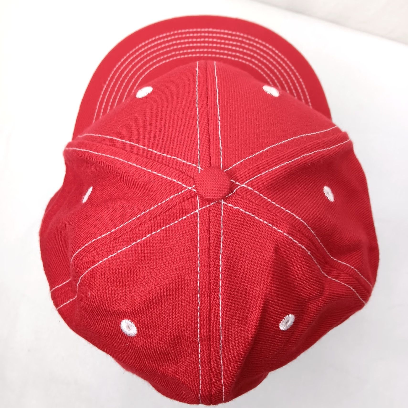 Dickies Dickies Hat XL Red Canvas Logo Fitted Workwear Mens Size ONE SIZE - 7 Thumbnail
