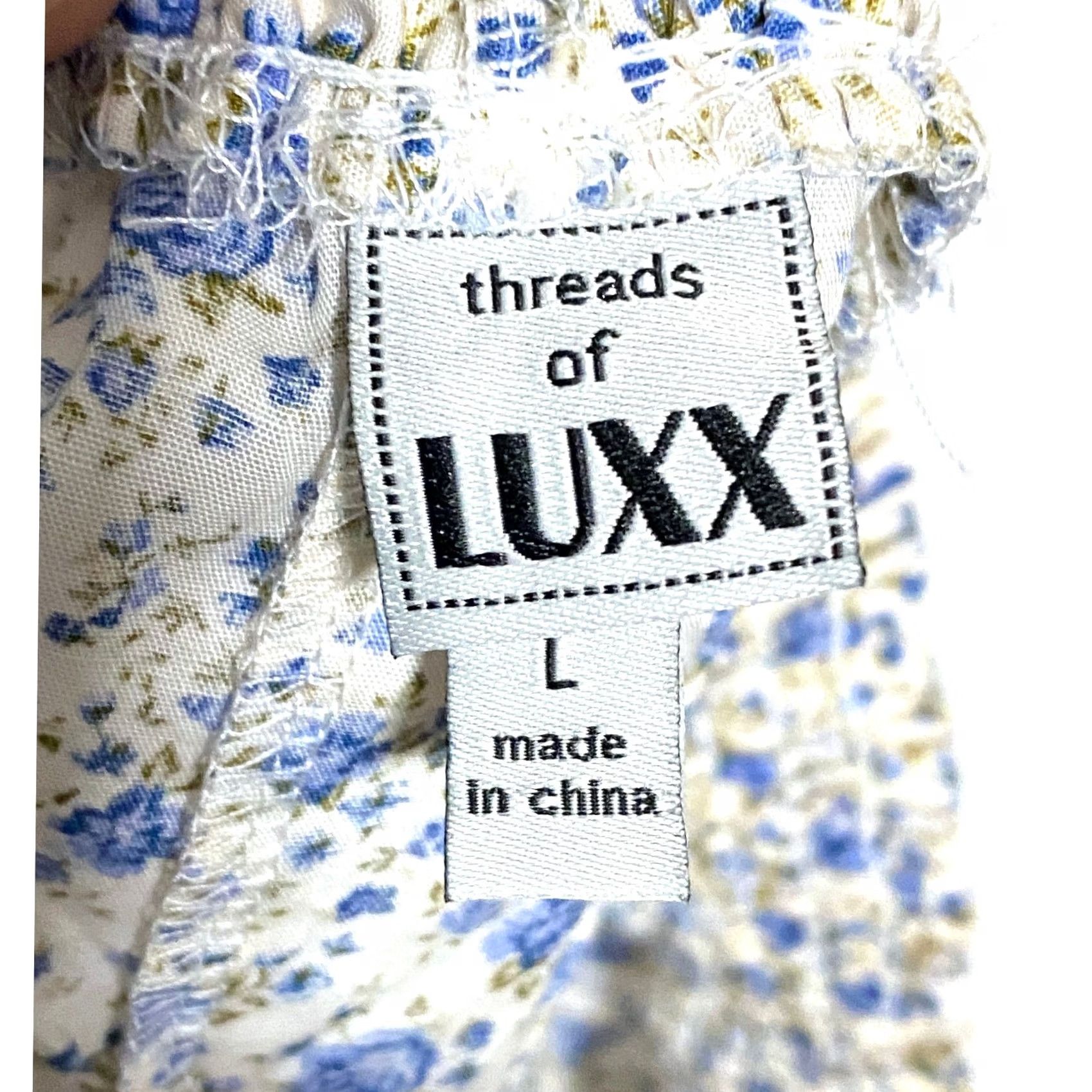 Vintage VINTAGE Threads of Luxx Ditsy Floral Shorts Womens L Pull On Floral NWT Size 36" / US 14 / IT 50 - 4 Thumbnail